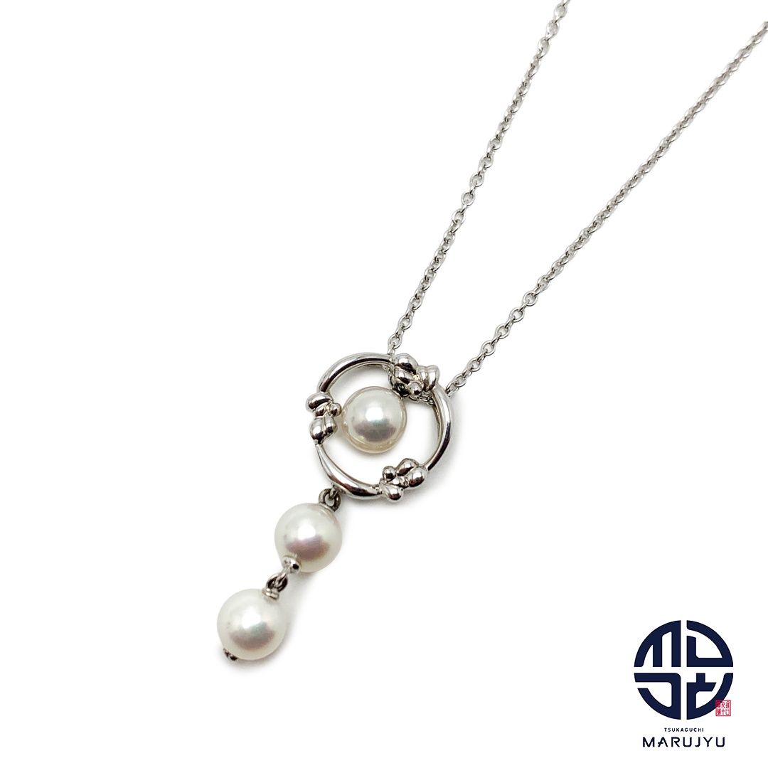 TASAKI タサキ 田崎真珠 SILVER シルバー アコヤパール 2WAY