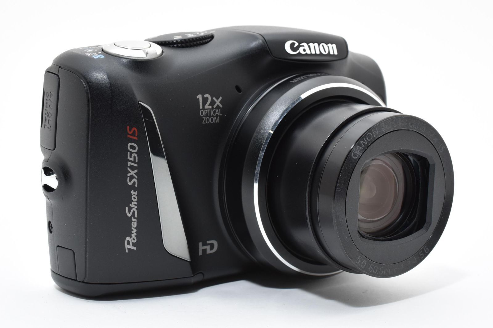 Canon キャノン PowerShot SX150 IS PC1677 ブラック /2859 動作OK 