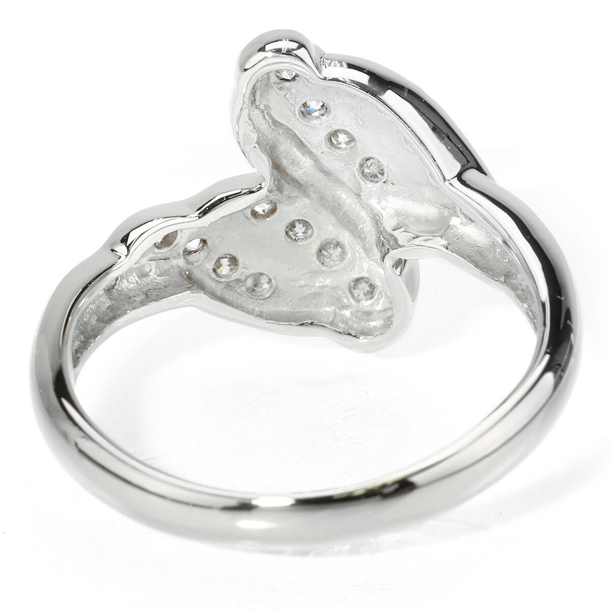 新品仕上済】 ジュエリーマキ ダイヤモンド 0.38ct プラチナ Pt850 