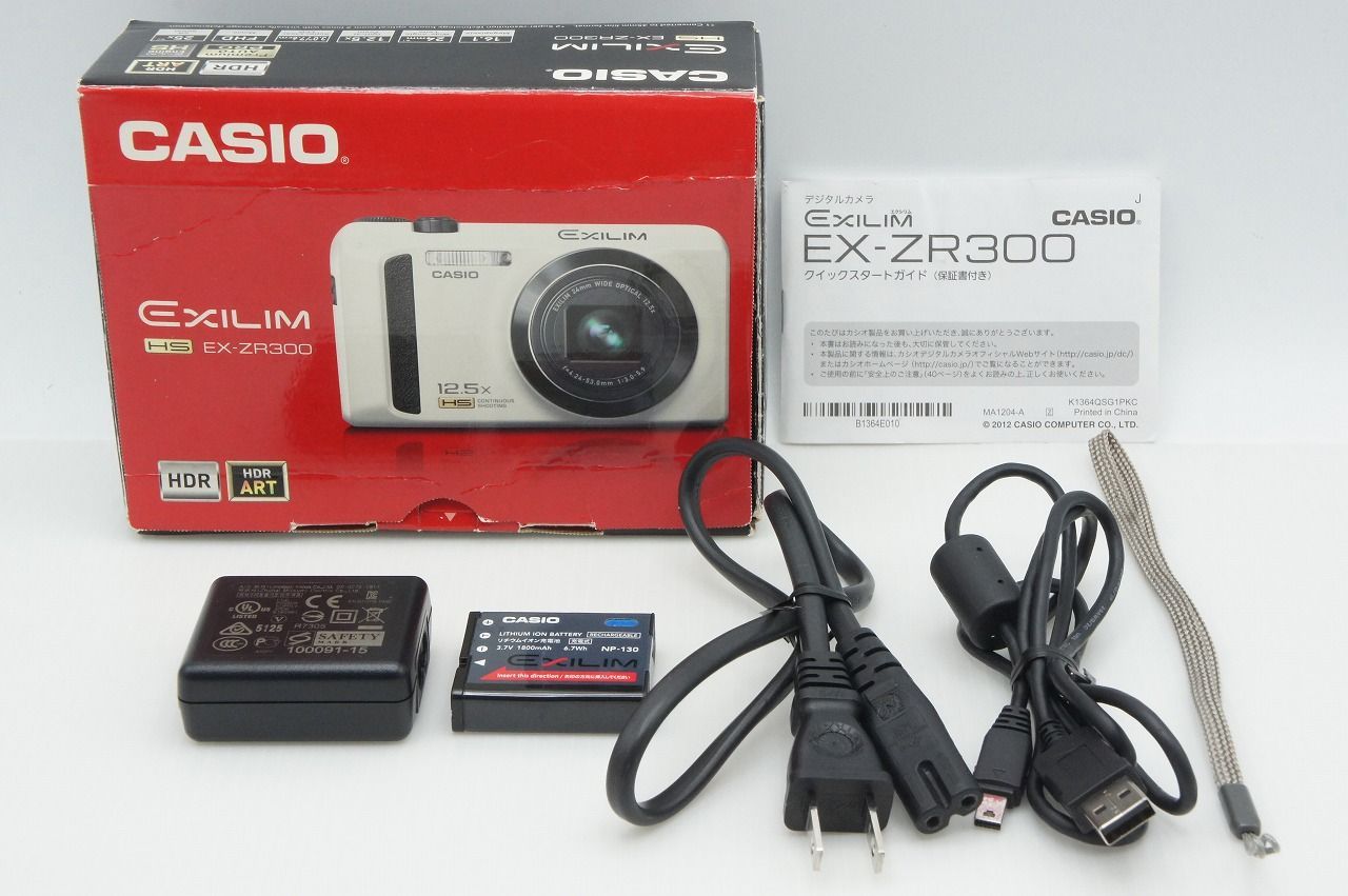 CASIO カシオ EXILIM EX-ZR300 コンパクトデジタルカメラ EXILIM EX