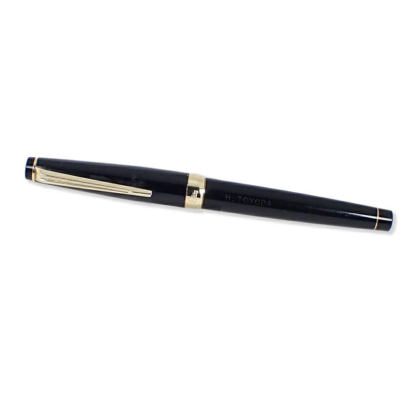 PILOT/パイロット 万年筆 ペン先18K ブラック×ゴールド//j184-3