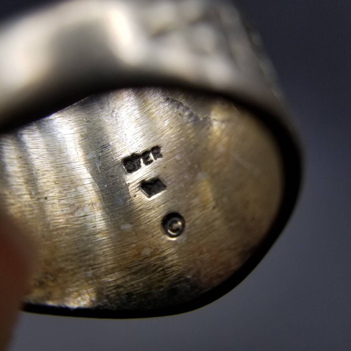 Wheeler Manufacturing ヘマタイト ファセット イーグル彫金