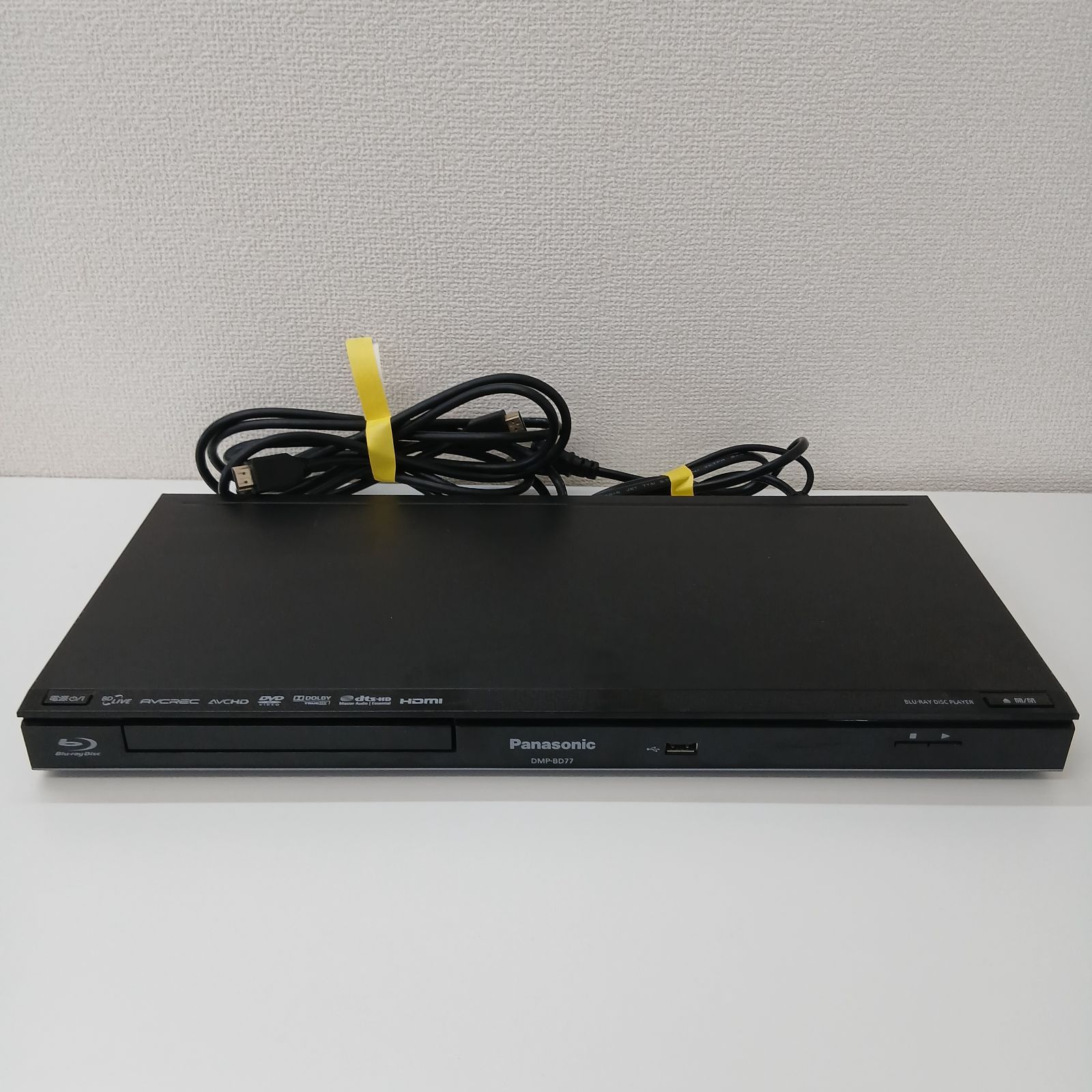 パナソニック ブルーレイディスクプレーヤー DMP-BD77 SK-0512C - メルカリ