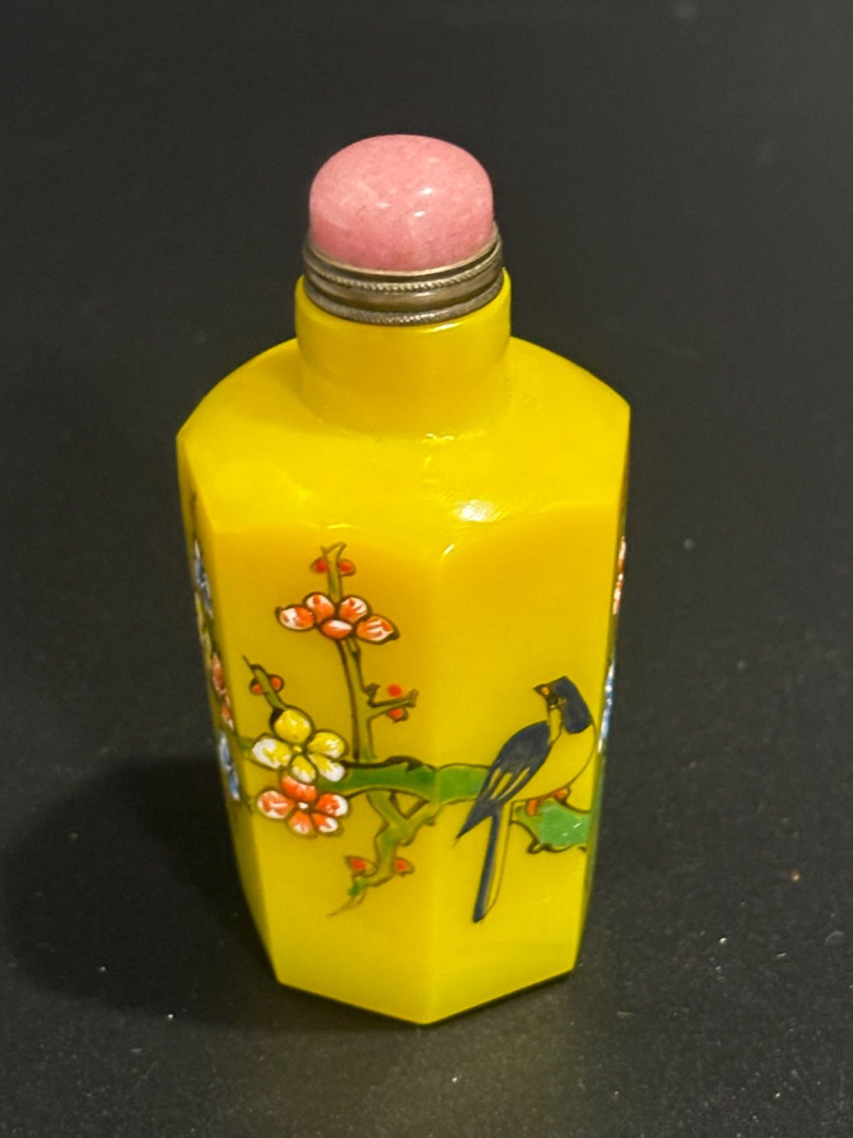 アンティーク 鼻煙壺セット ｜手彫り ミニチュアボトル コレクション 一点物 鼻煙壷 鼻煙香 67 鶏と牡丹 ニワトリ ボタン 内側から手描き 工芸品