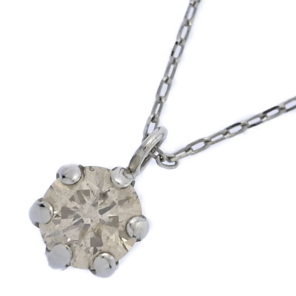 0.3ct 1粒 ダイヤモンド ネックレス ペンダント Pt900-Pt850-0.9 0.3ct 1粒 ダイヤモンド ネックレス ペンダント Pt900-Pt850-0.9