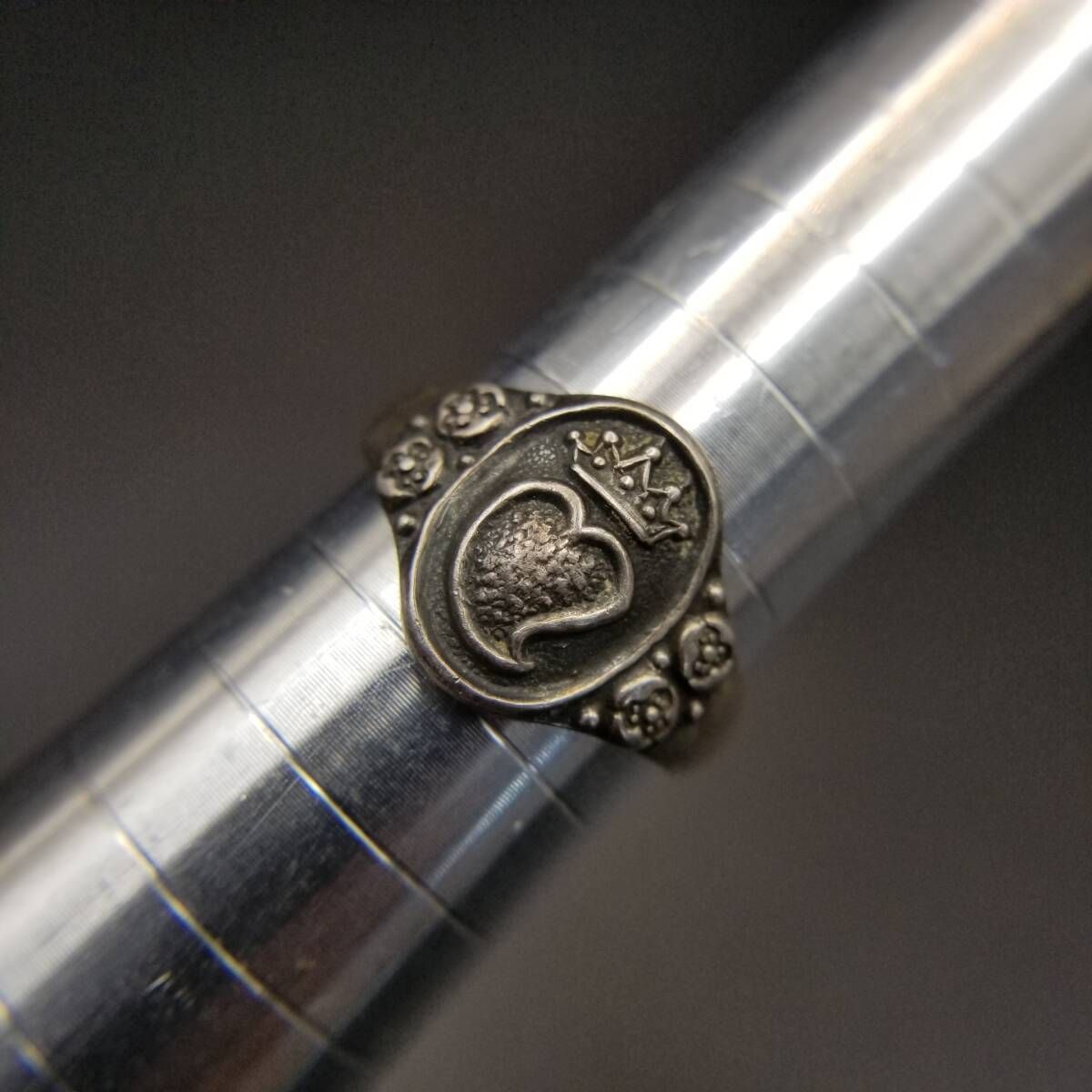 Sacred Heart 聖心 925 シルバー ヴィンテージ ハート リング 銀 指輪
