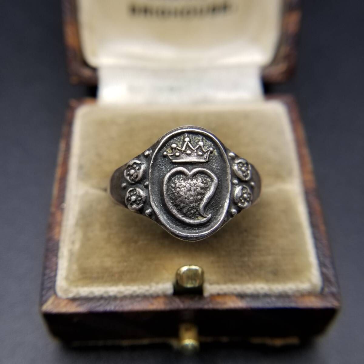 SALE】 Sacred Heart 聖心 925 シルバー ヴィンテージ ハート リング