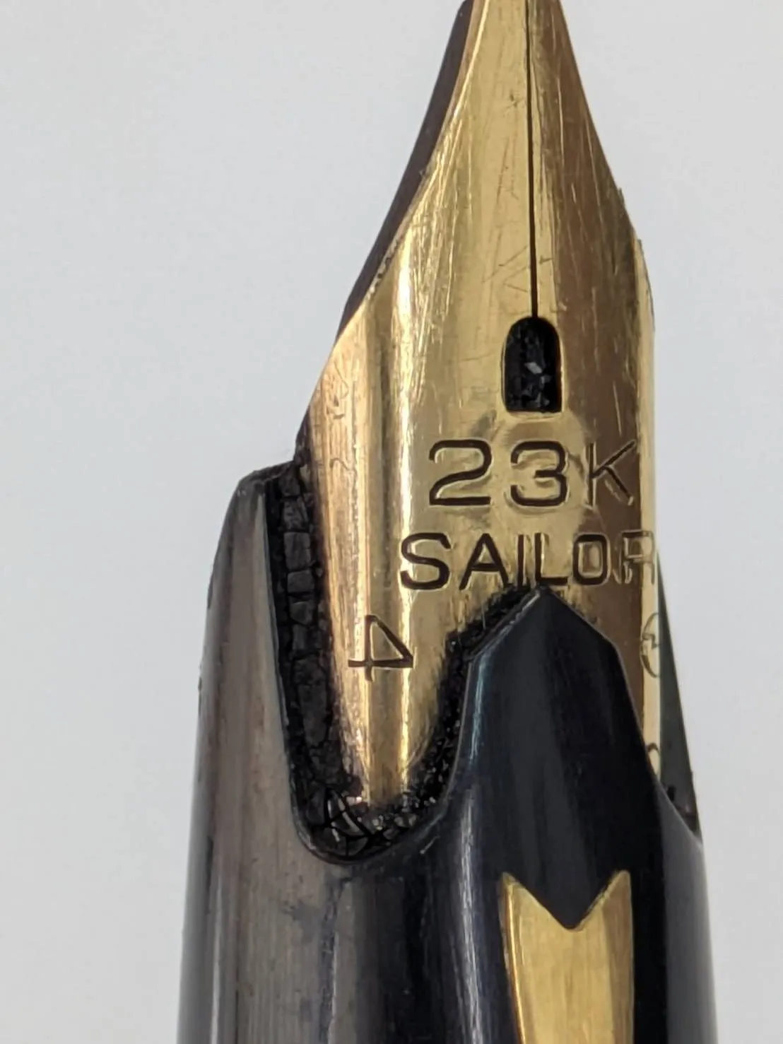 N 処分価格【ヴィンテージ】セーラー 万年筆 SAILOR 23K ペン先 レア