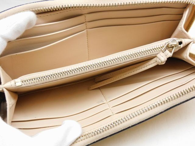 Chloe クロエ 長財布 ラウンドファスナー ウォレット ■ レザー ベージュ系 CHC21WP706F57 レディース □8C Chloe クロエ 長財布 ラウンドファスナー ウォレット □ レザー