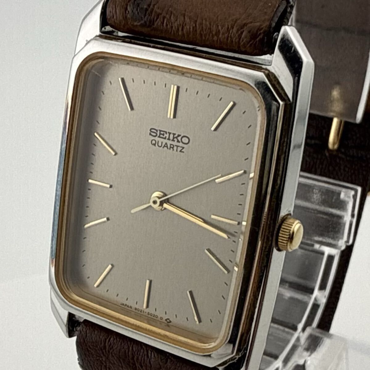 SEIKO 9021-5010 セイコー スクエア クォーツ メンズ ボーイズ