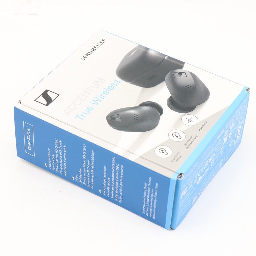 新品未開封】SENNHEISER ACCENTUM True Wireless ATW1-BLACK ブラック 