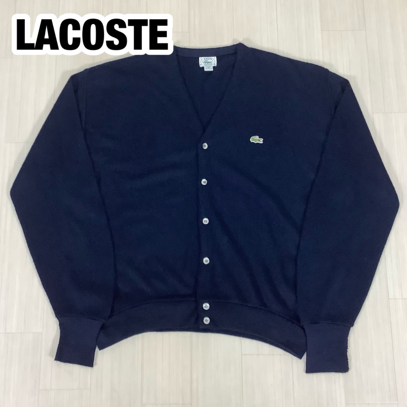 美品】【USA製】80s〜 IZOD LACOSTE アイゾッド ラコステ オーロン 