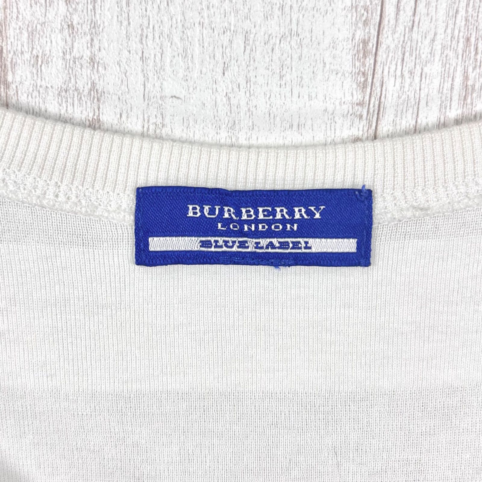 00s BURBERRY BLUE LABEL バーバリーブルーレーベル ホースロゴ 