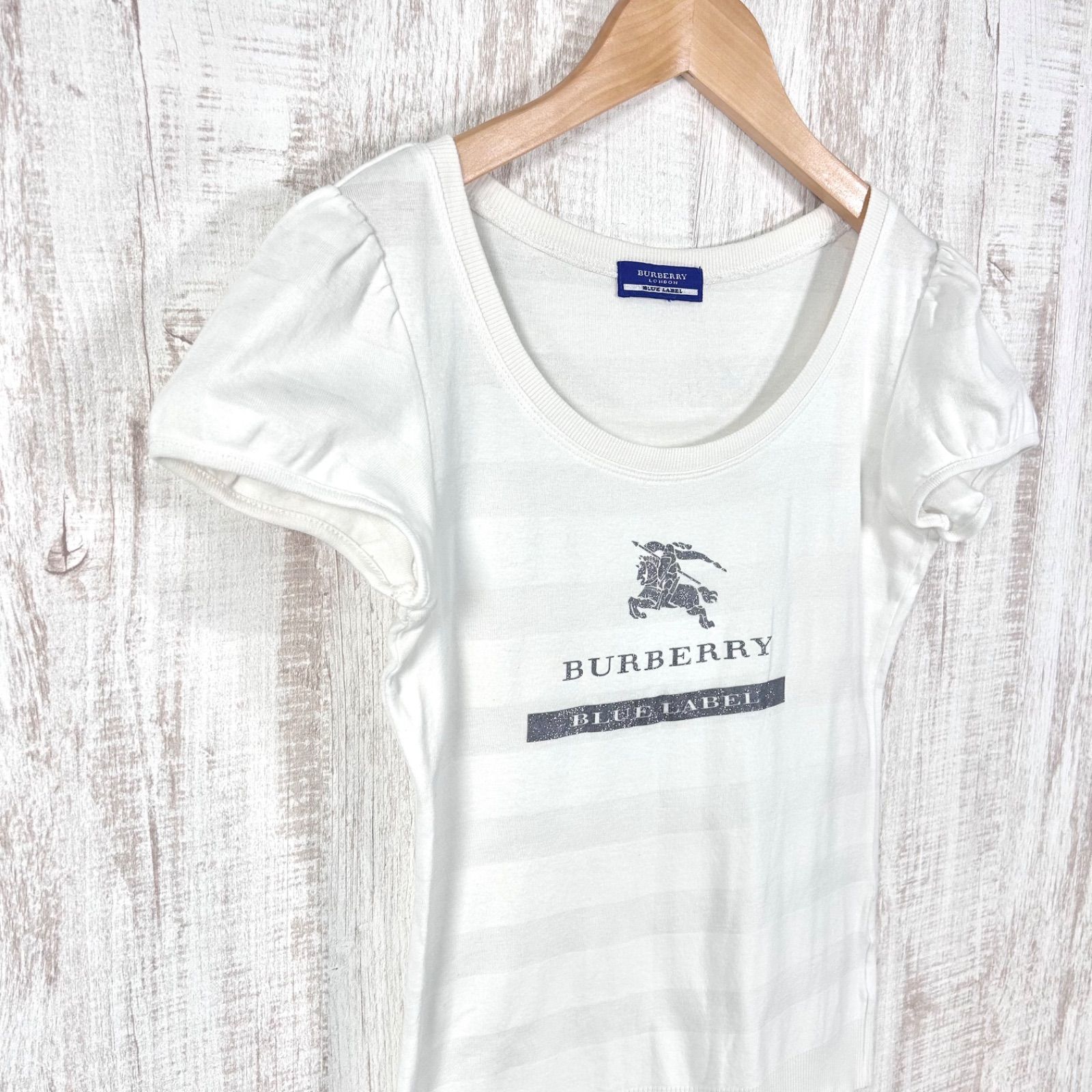00s BURBERRY BLUE LABEL バーバリーブルーレーベル ホースロゴ 