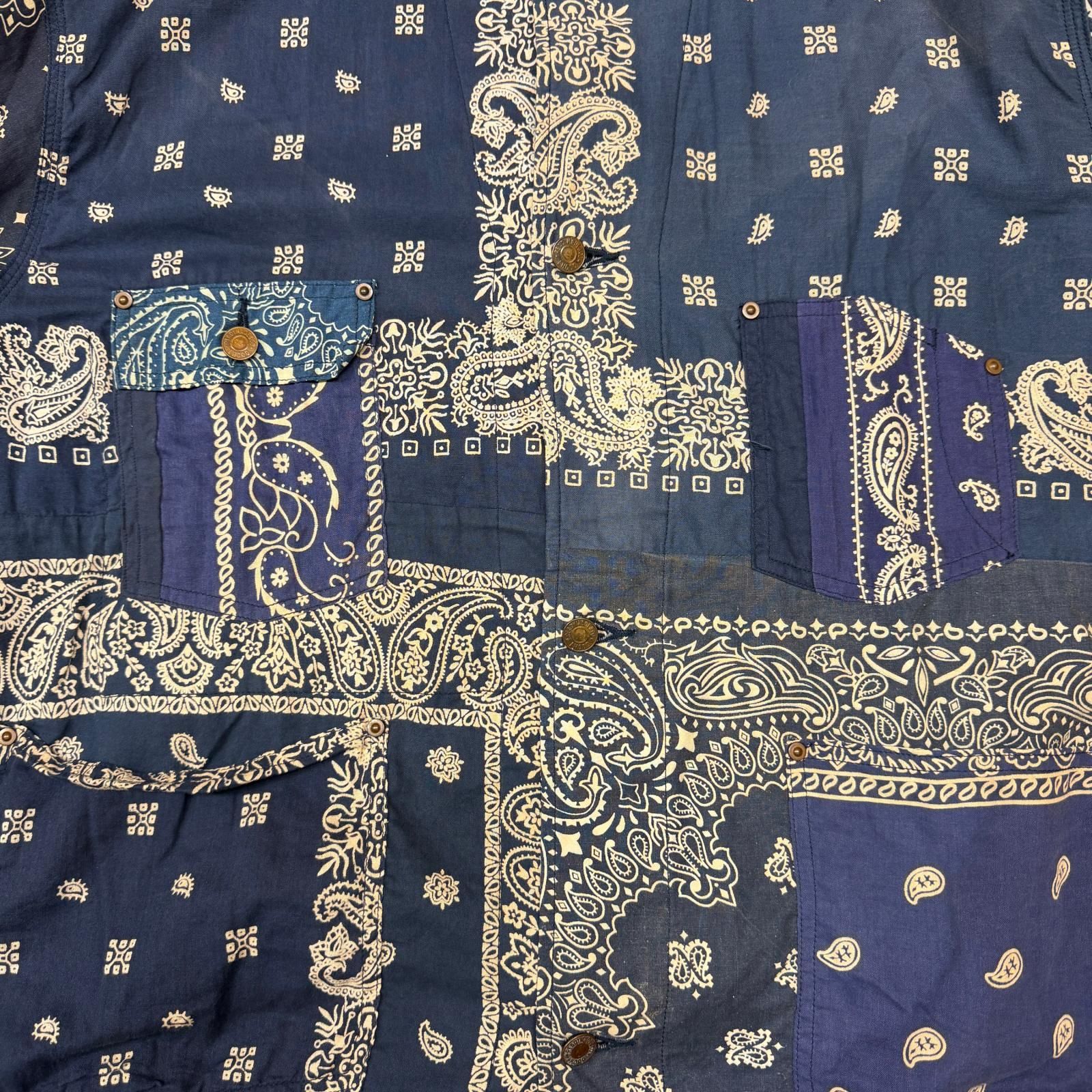 READYMADE BANDANA BURN COAT バンダナバーンコート シャツジャケット