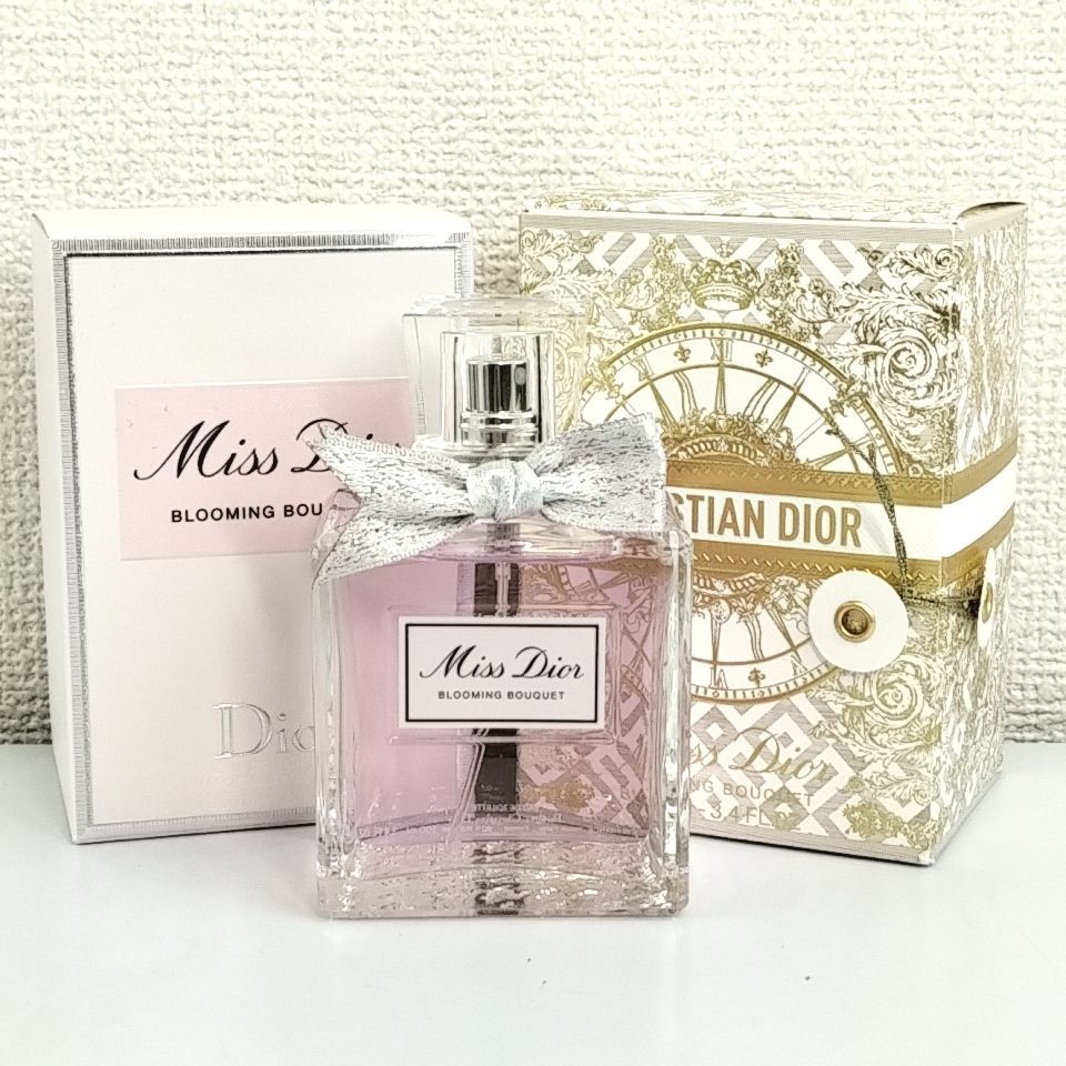 Christian Dior 】B 9 A-1 100ml ほぼ満タン Miss Dior BLOOMING 【ほぼ新品】Miss Dior Blooming Bouquet 100ml