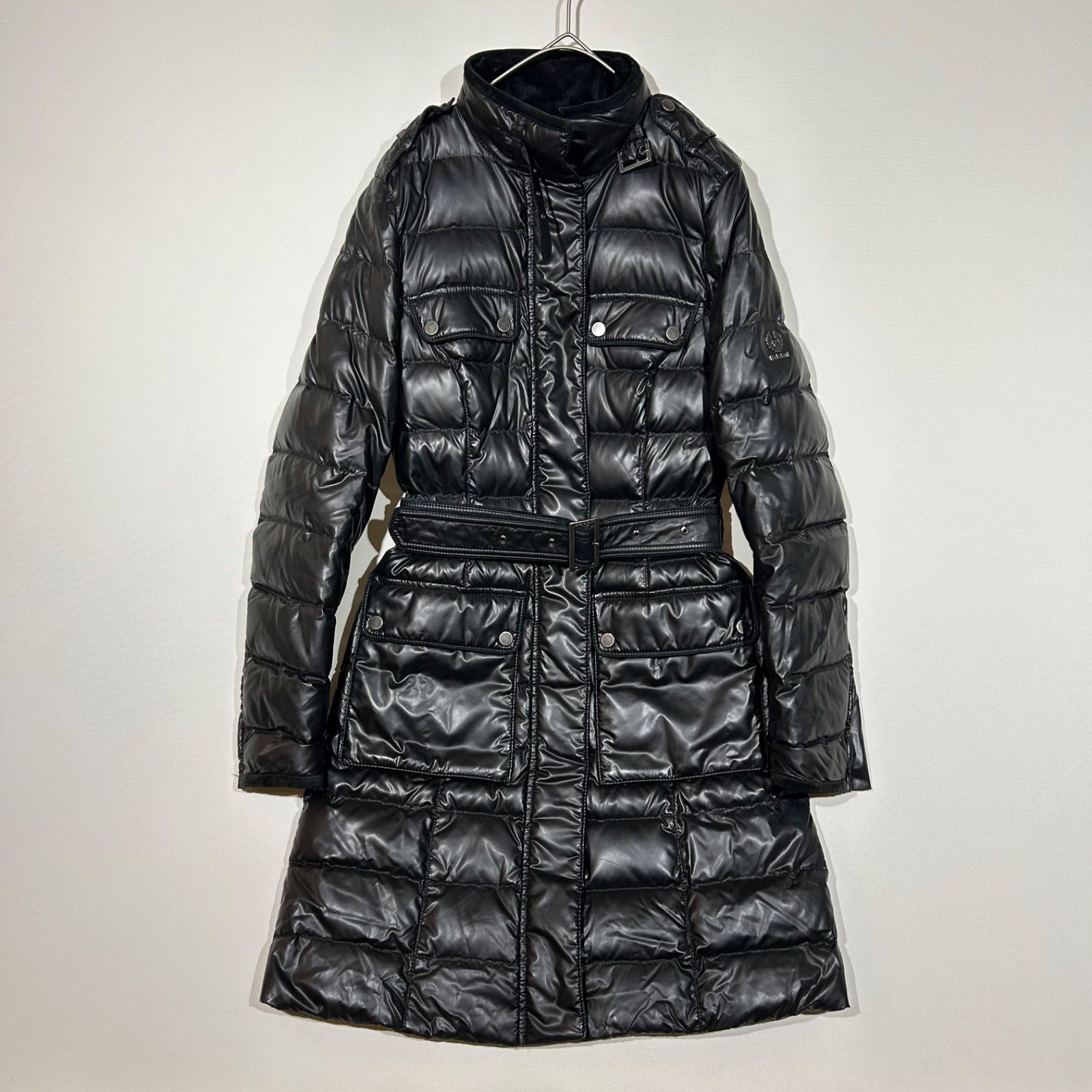 ベルスタッフ BELSTAFF ダウンコート 光沢 シルバーレーベル ダック