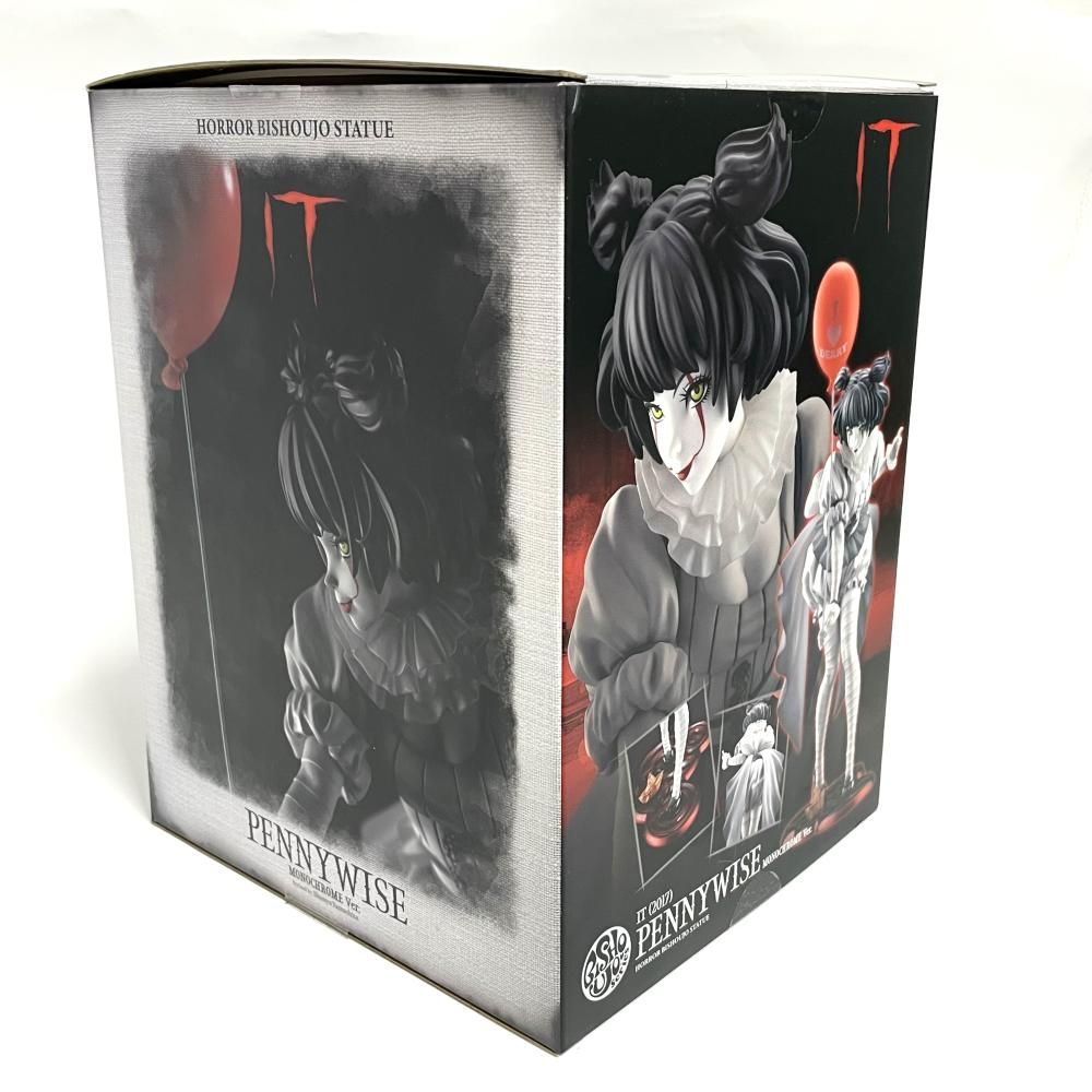 中古】開封)コトブキヤ HORROR美少女 ペニーワイズ(2017) モノクローム