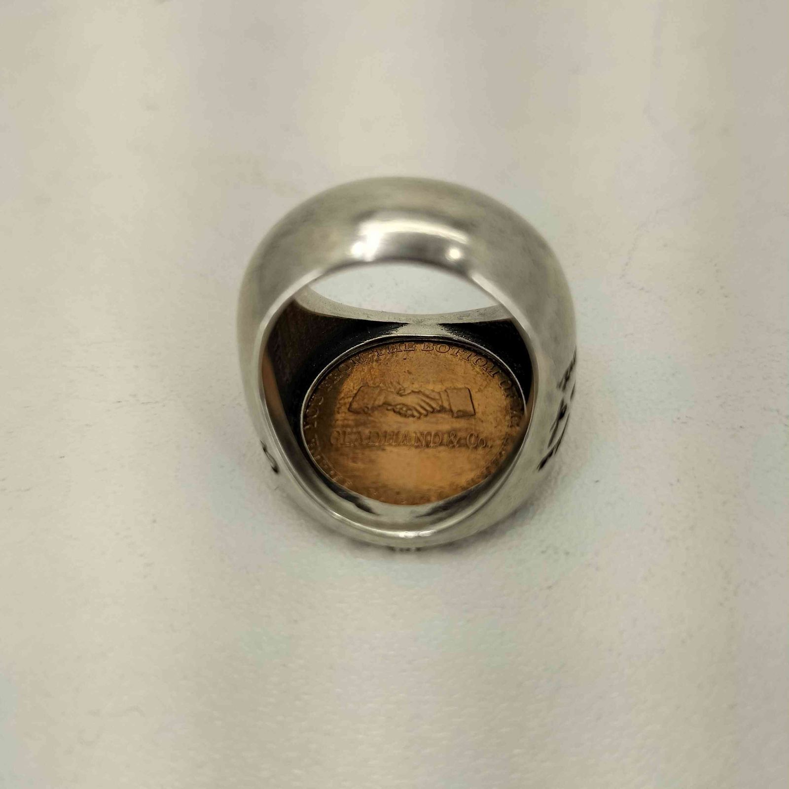 GLADHAND(グラッドハンド) Medal Ring Bronze メンズ グラッドハンド GLADHAND Medal Ring Bronze メンズ 13号 - メルカリ