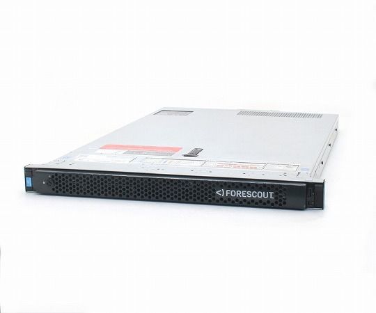FORESCOUT 5100-OT(DELL PowerEdge R640) Xeon Gold 6226R 2.9GHz(32スレッドCPUx2基) 64GB 1.2TBx3台(SAS2.5/RAID5) 中古