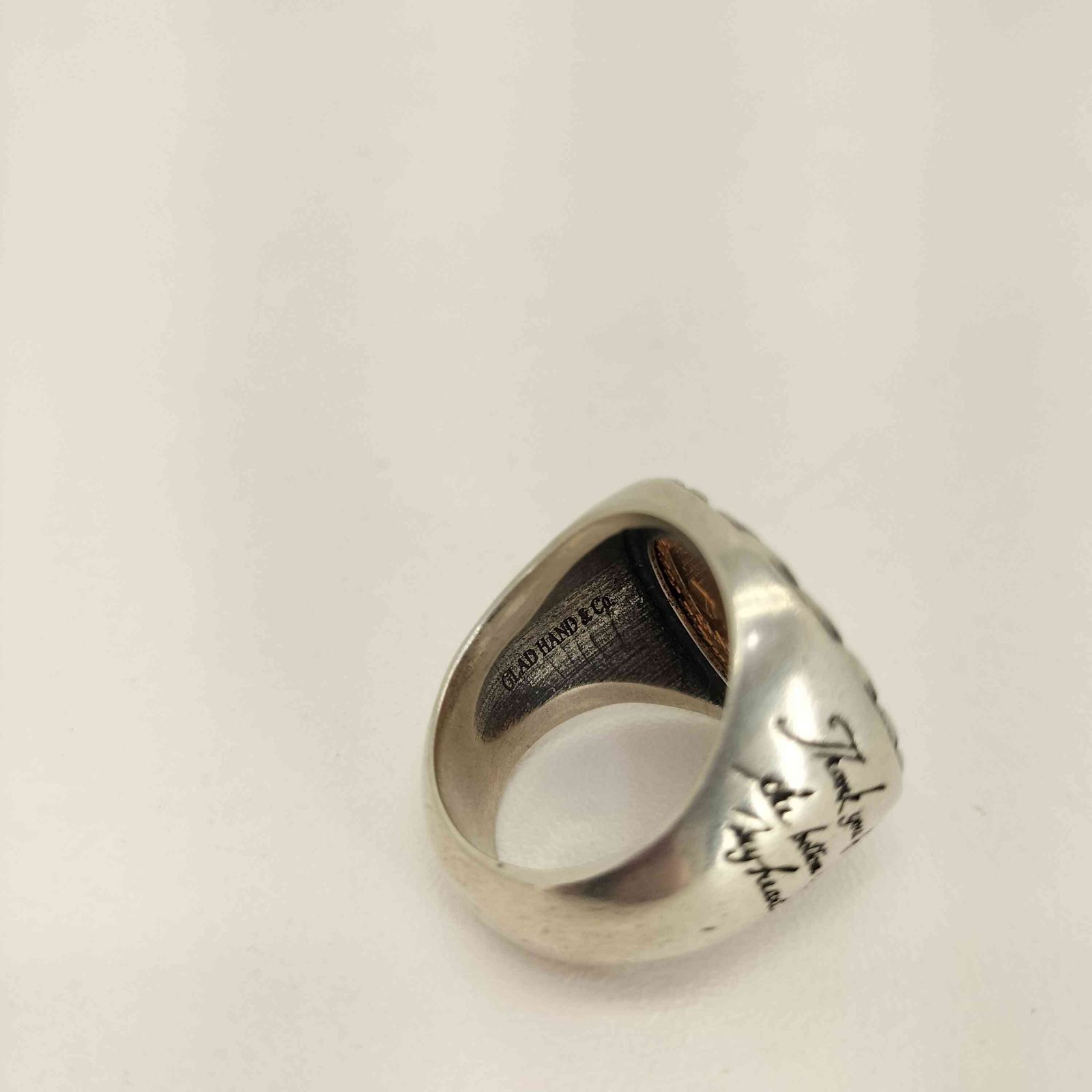 グラッドハンド GLADHAND MEDAL RING 10th ANNIVERSARY メンズ 15号 