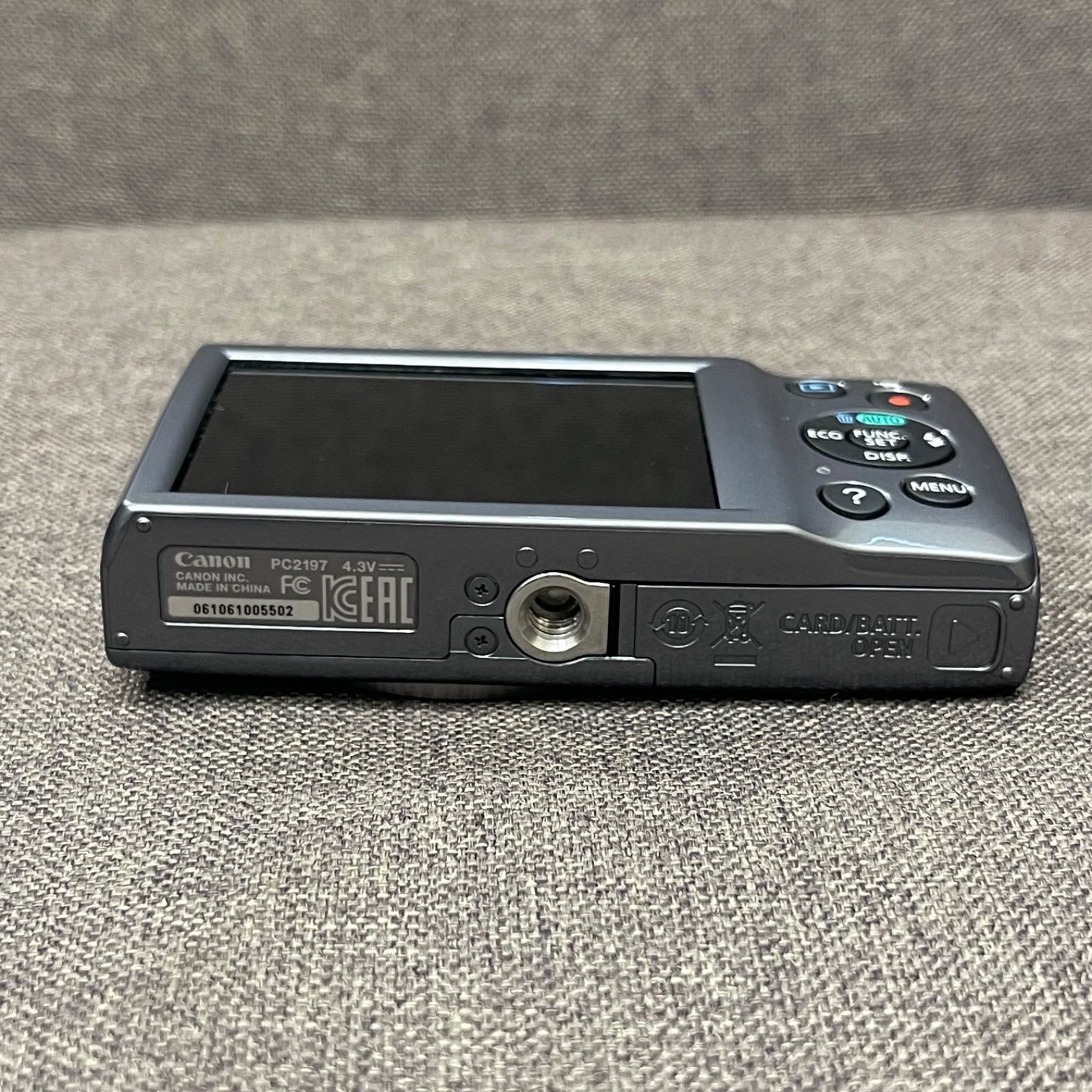 カメラ 【NPA】ジャンク Canon IXY 150 キャノン デジカメ グレー