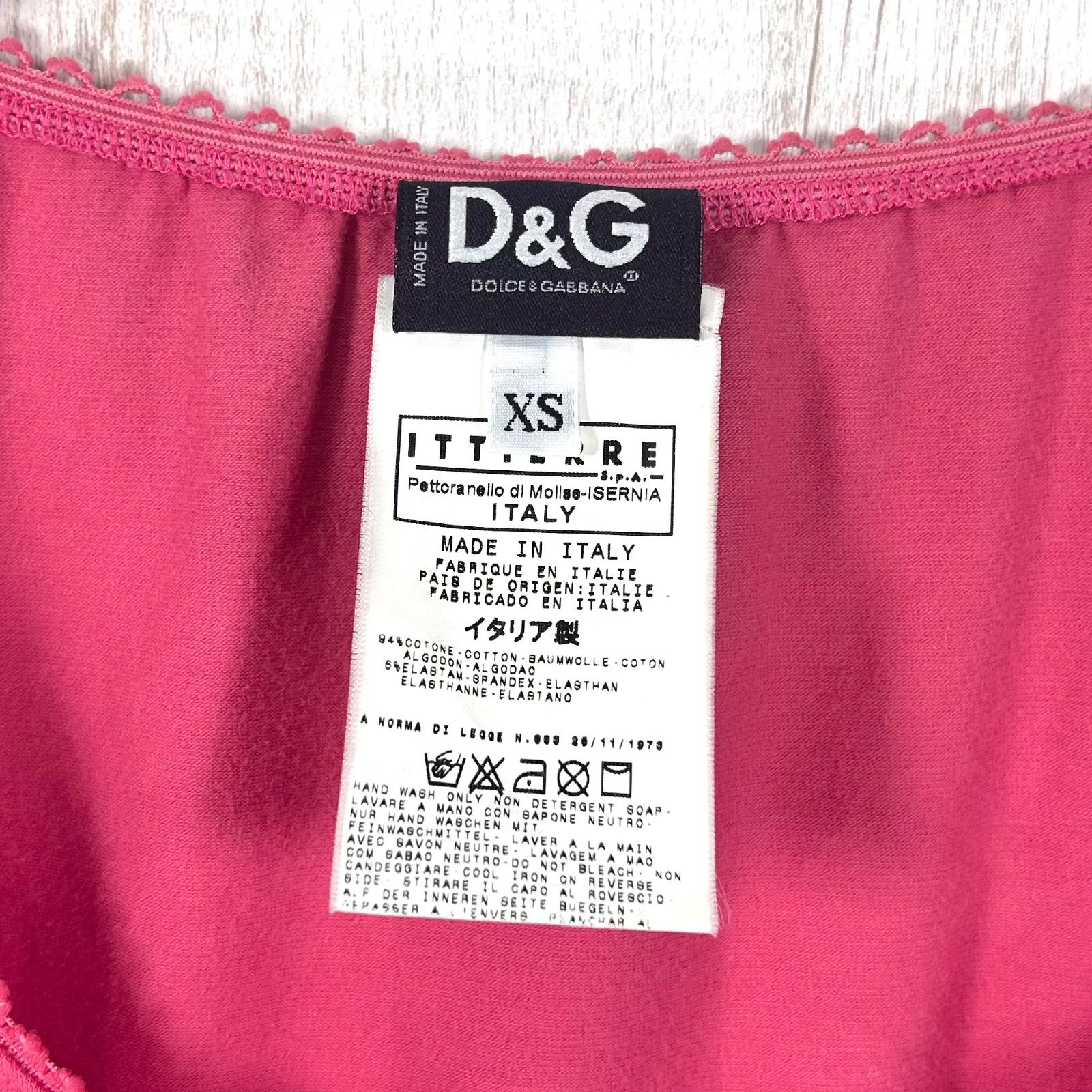 00s D&G DOLCE&GABBANA ドルチェアンドガッバーナ ラメ バタフライ