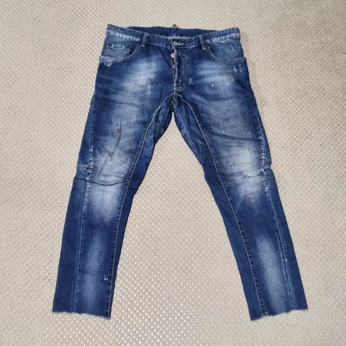 32) DSQUARED2 ディースクエアード2 バイカー デニム 48