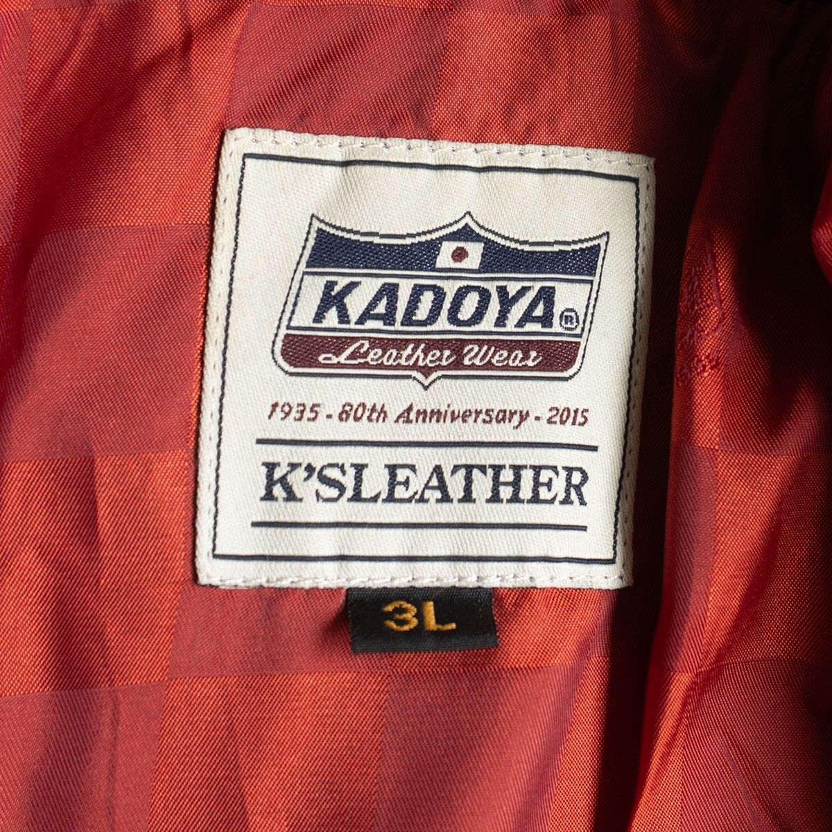 美品/ビッグサイズ】KADOYA【アメリカン W-80th ダブルライダース