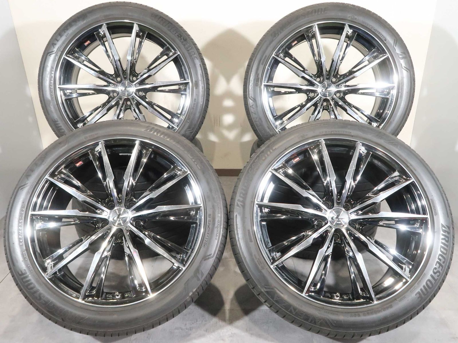 4本 レオニス GX 20インチ 8.5J +45 5H PCD 114.3 ラジアル 