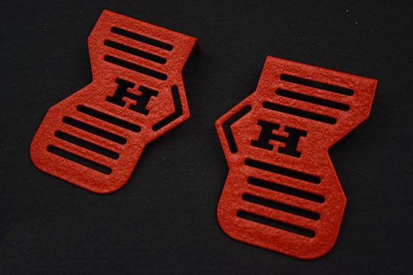 バイク HONDA CBX400F(Hマーク) ロゴ入り チヂミ塗装キャブサイド