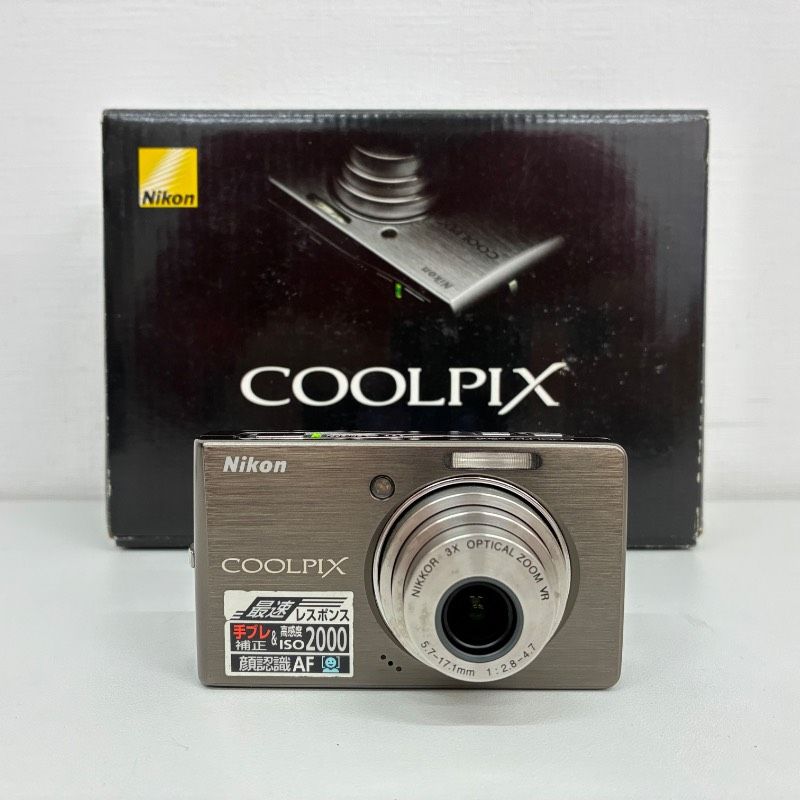 焼けなし/動作品】 Nikon Coolpix S500 ニコン クールピクス ガンメタ