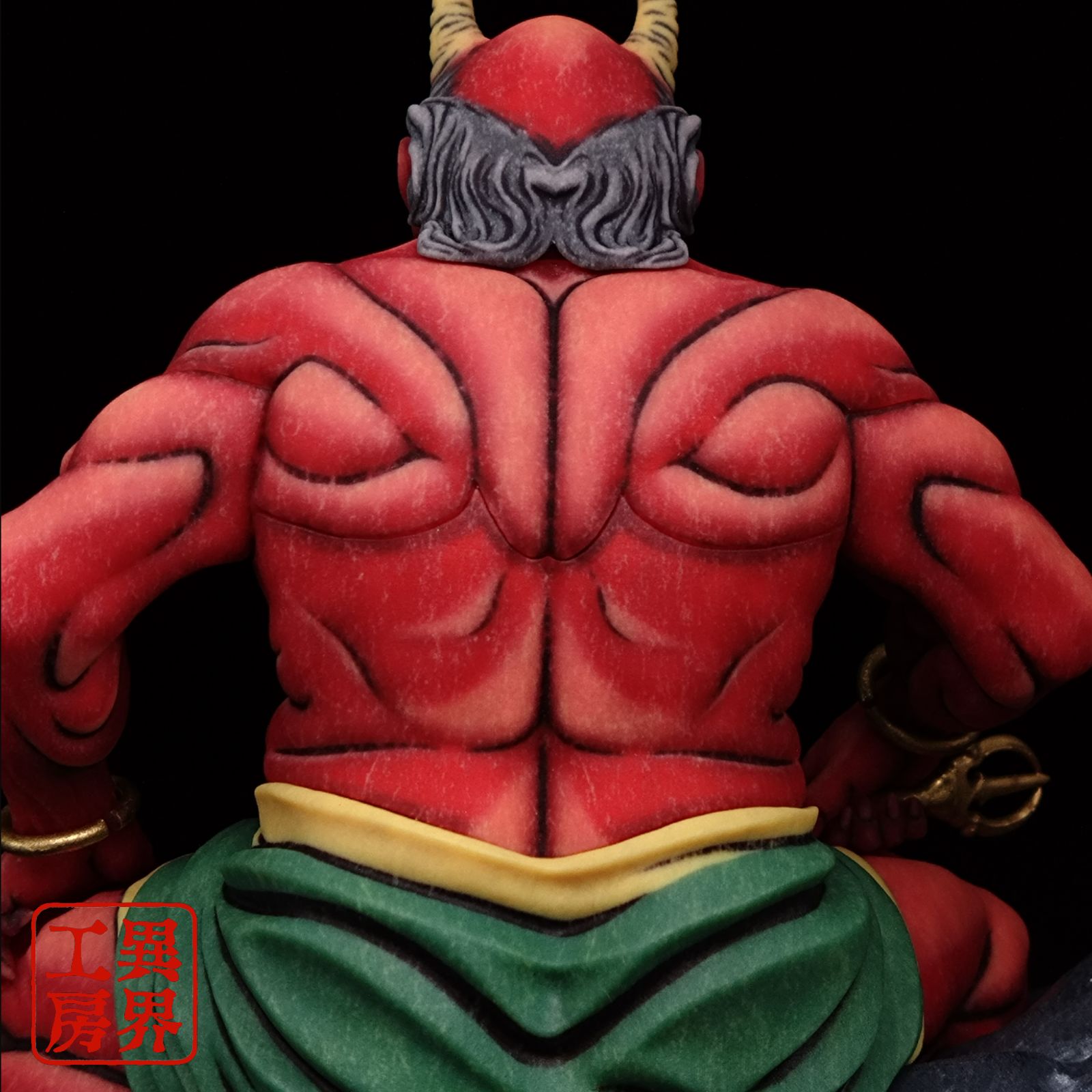 ♦新品♦★希少フィギュア★ 葛飾北斎画 浮世絵立体置物 彩色 【鬼大師】 イベント限定】葛飾北斎画 鬼大師 経年彩色 浮世絵立体置物 - メルカリ