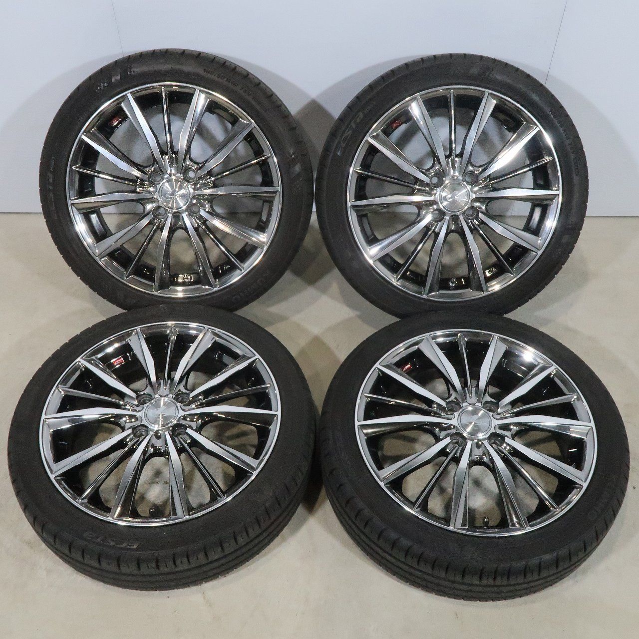 軽自動車に 4本 weds レオニス VX 16インチ 5J+45 4H PCD100 ラジアル 