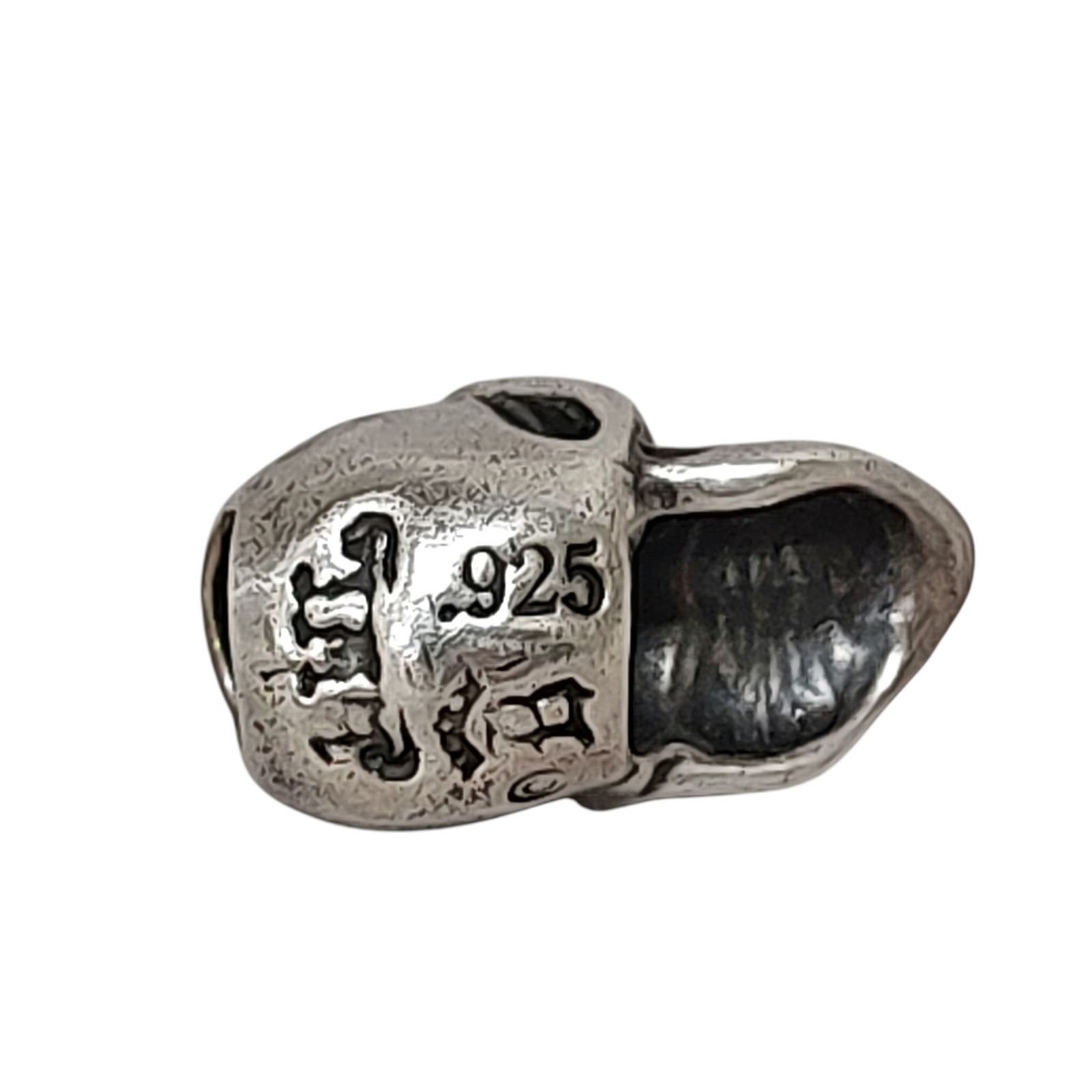 スカルデザイン シルバー風ペンダント ビルウォールレザー ペンダントトップ Bill Wall Leather ビルウォールレザー Skull pendant top スカル