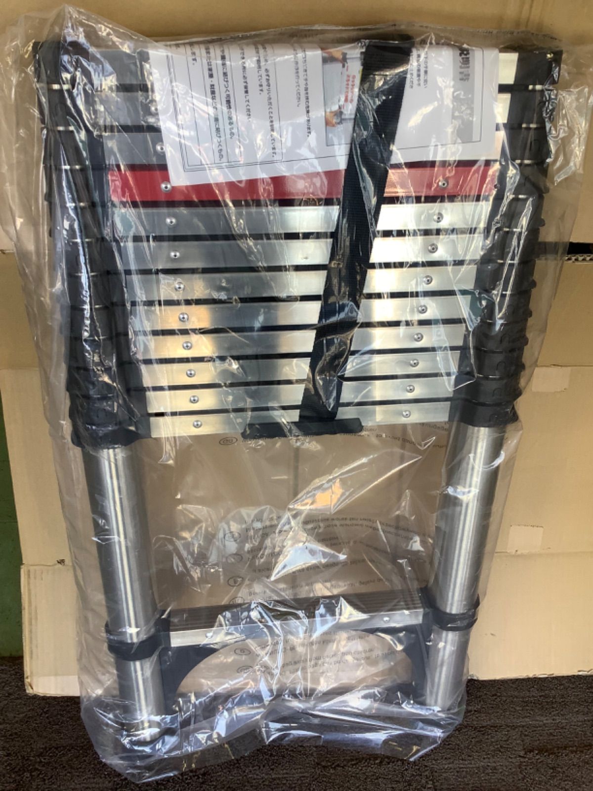 BOWEITI 3.8mステンレス製伸縮はしご | Shop at Mercari from Japan 