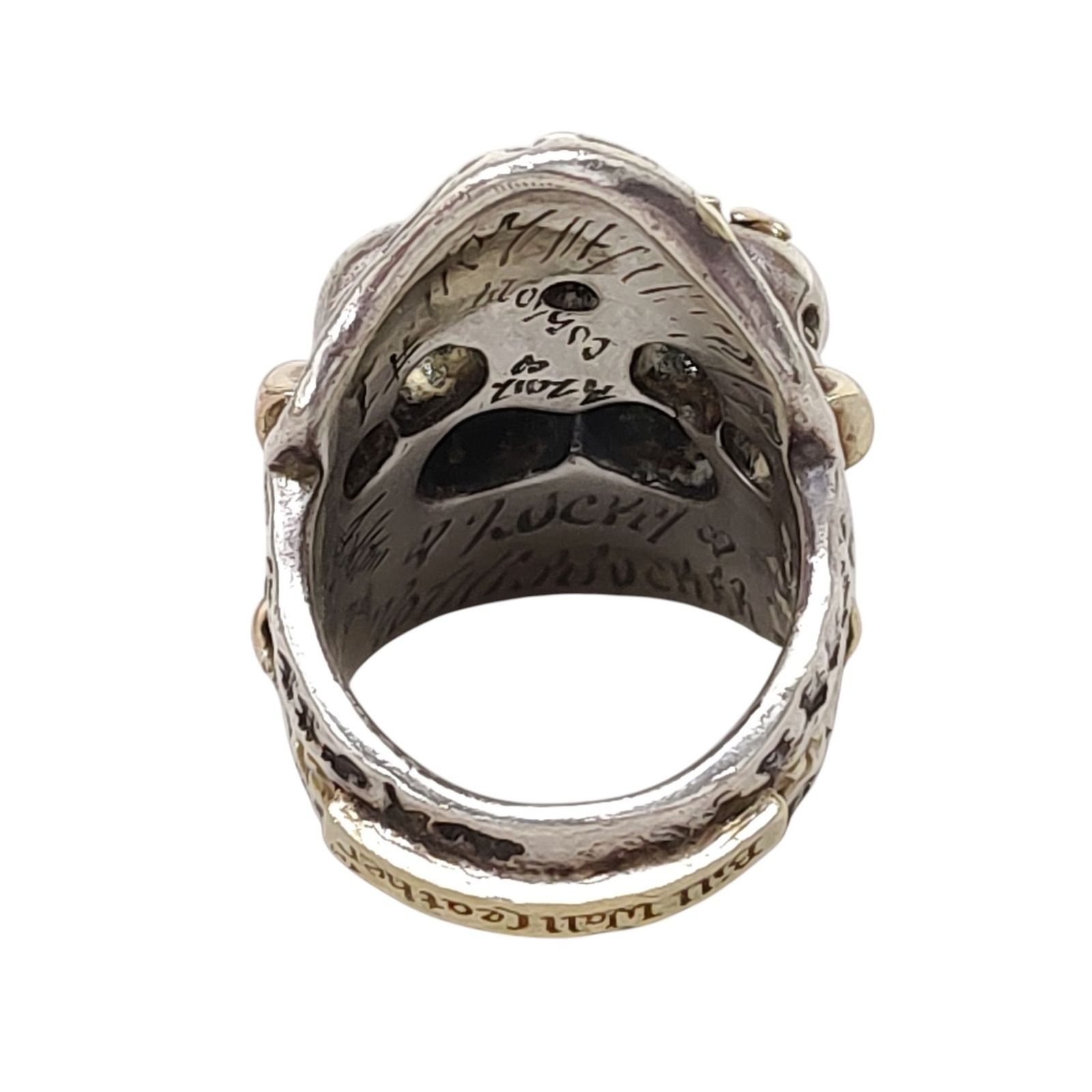 Bill Wall Leather ビルウォールレザー 22K SKULL PLATE MASTER SKULL