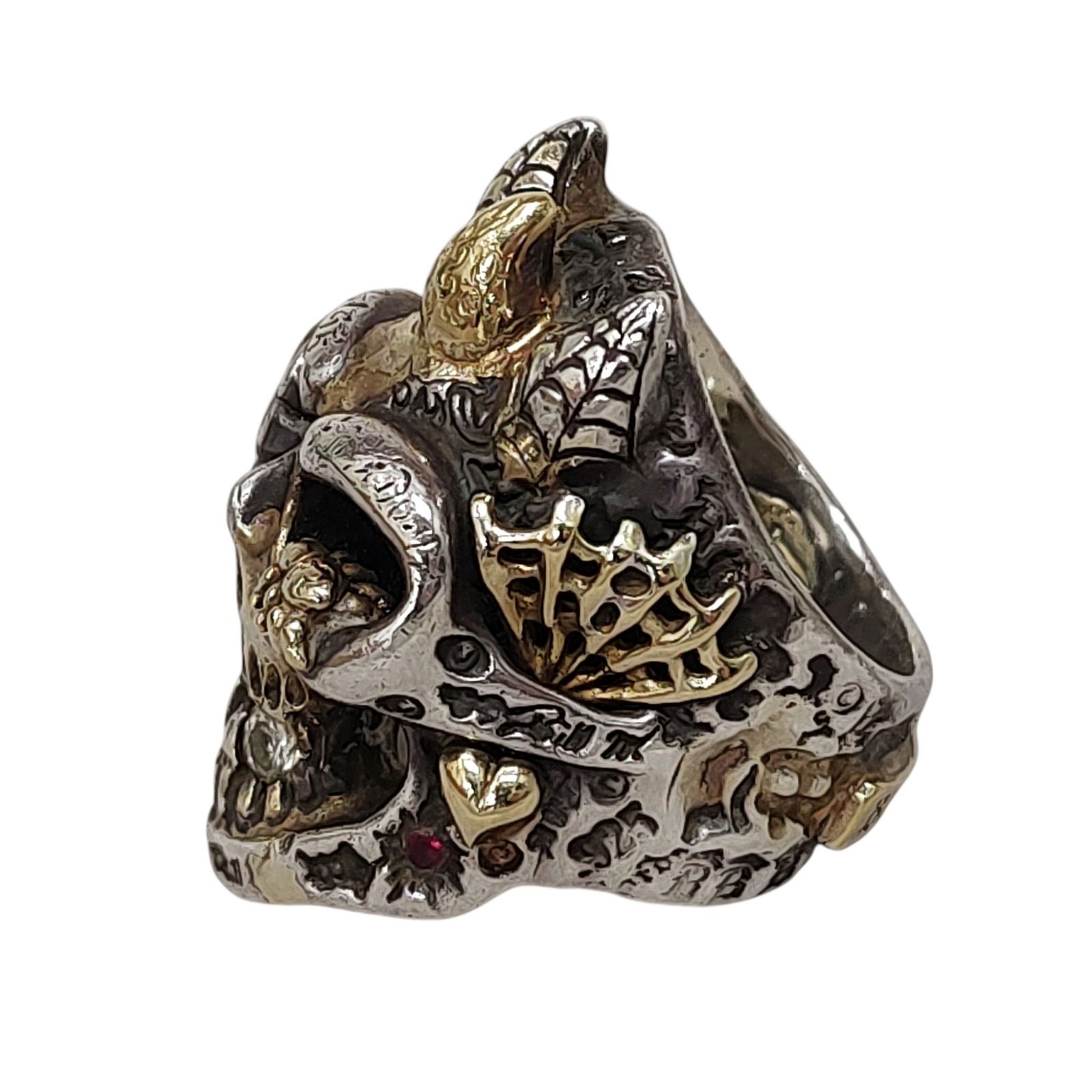 Bill Wall Leather ビルウォールレザー 22K SKULL PLATE MASTER SKULL 