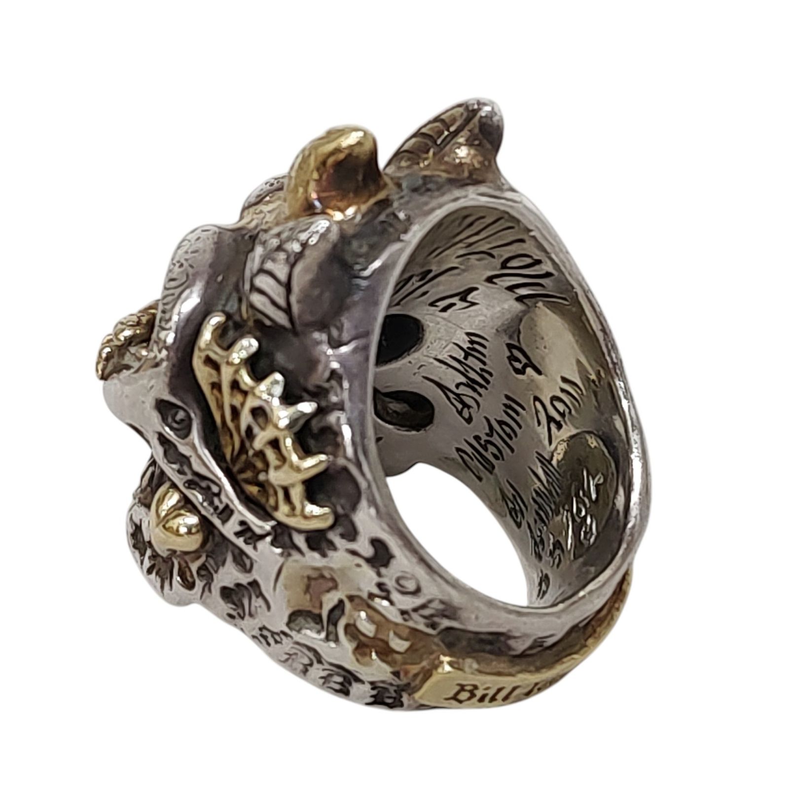 Bill Wall Leather ビルウォールレザー 22K SKULL PLATE MASTER SKULL