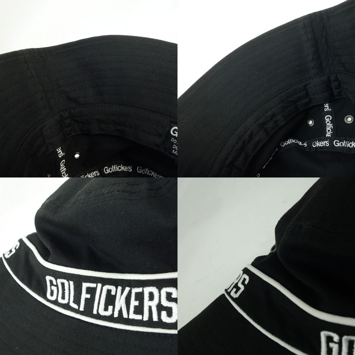 Golfickers ゴルフィッカーズ バケットハット ブラック ※中古 - メルカリ