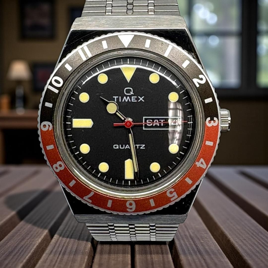 TIMEX タイメックス ブラック x レッド TW2U61300 メンズ腕時計 - メルカリ