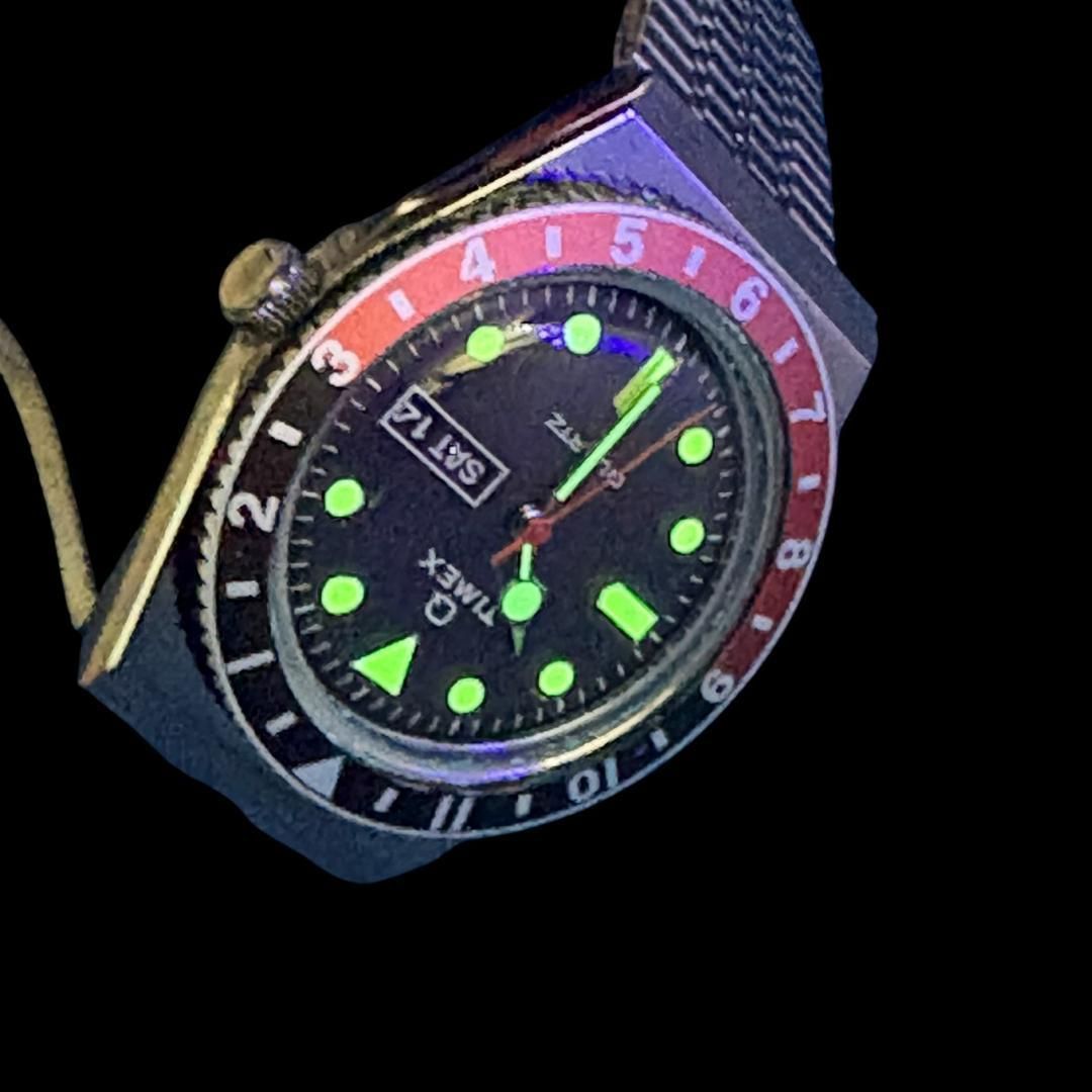TIMEX タイメックス ブラック x レッド TW2U61300 メンズ腕時計 - メルカリ