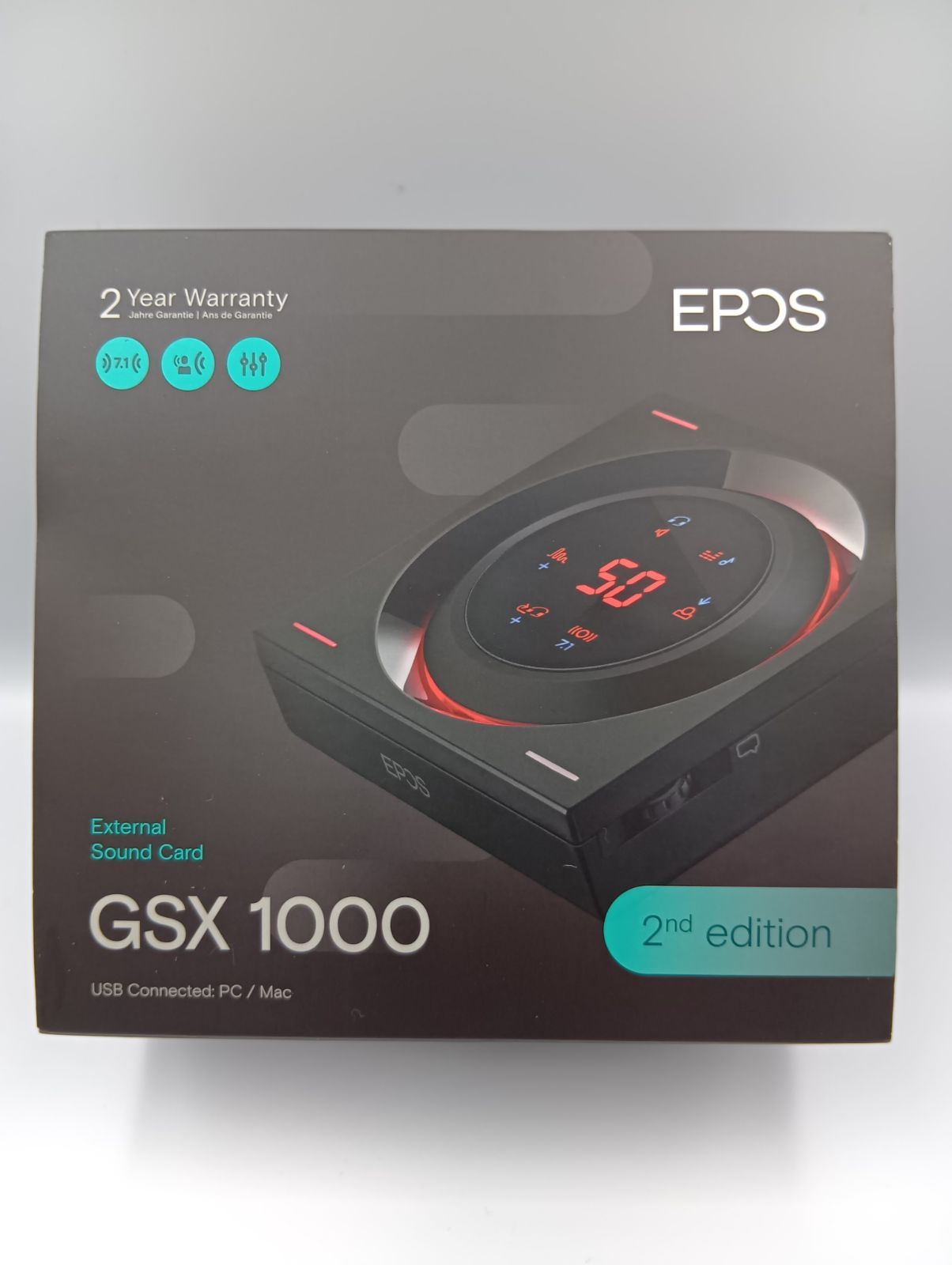 EPOS GSX 1000 2nd Edition【国内正規品】ゲーミング PC オーディオ 