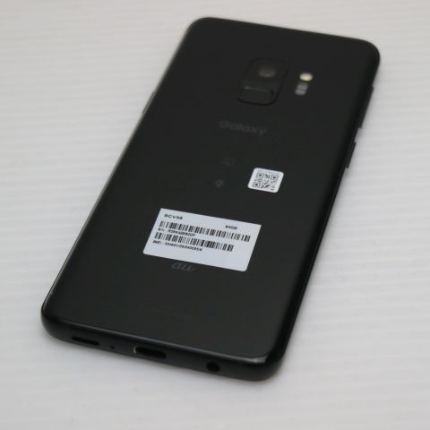 超美品 SCV38 Galaxy S9 ブラック スマホ 即日発送 スマホ 白ロム au