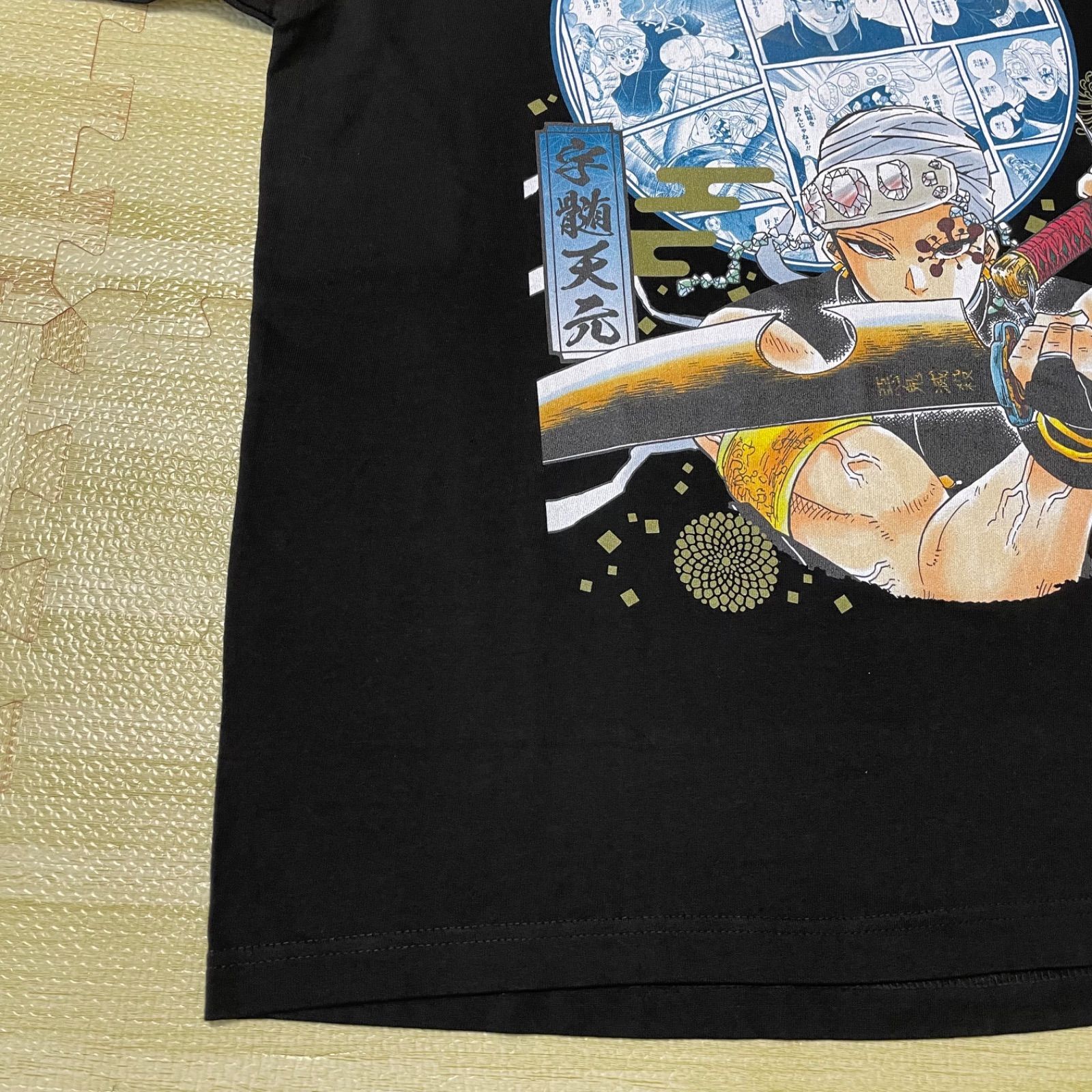 宇髄天元 Tシャツ ブラック 鬼滅の刃 連載完結記念」 デジタル版週刊