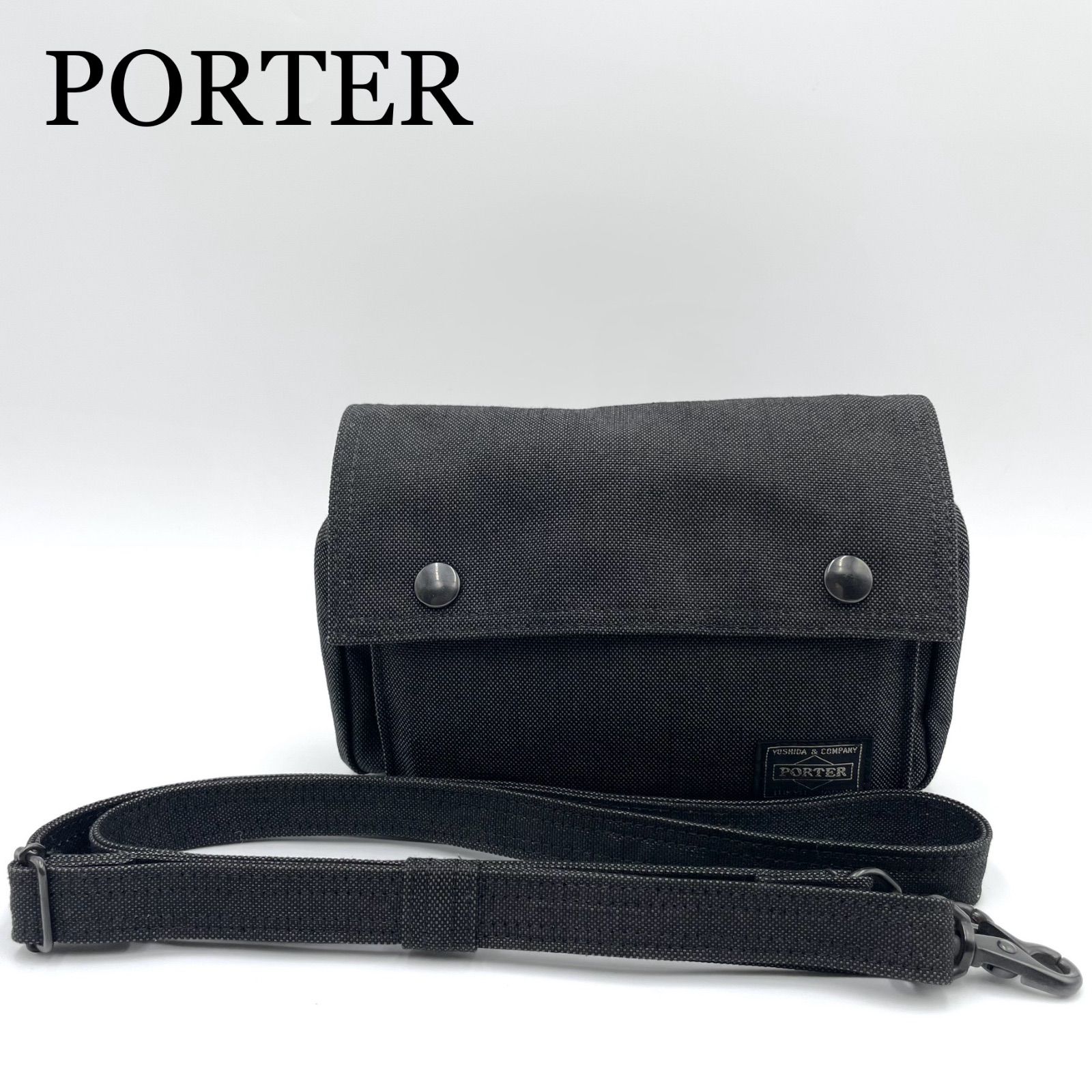新品級✨PORTER ポーター SMOKY スモーキー ショルダーバッグ クロス 