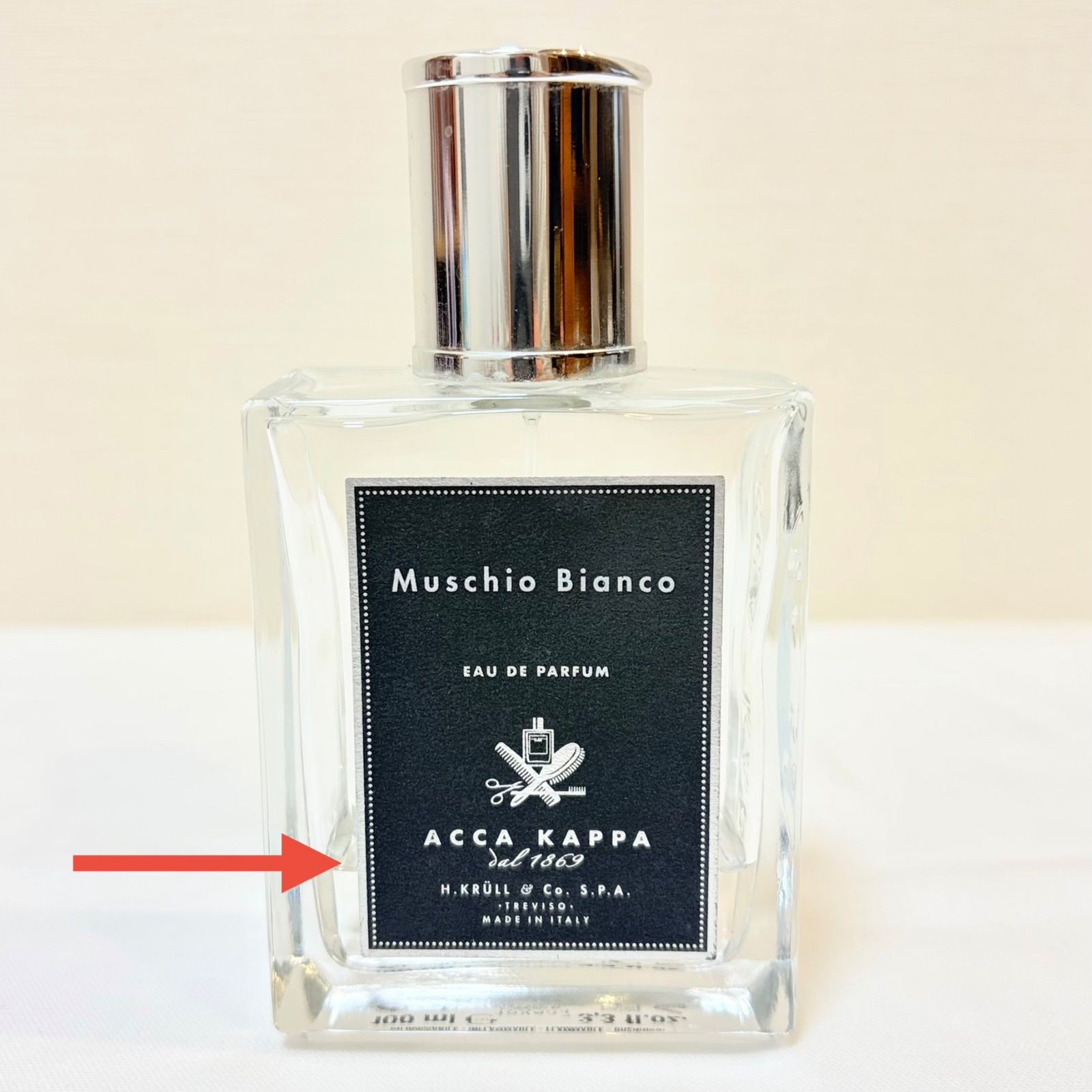 ACCA KAPPA Muschio Bianco eau de parfum アッカカッパ ホワイトモス
