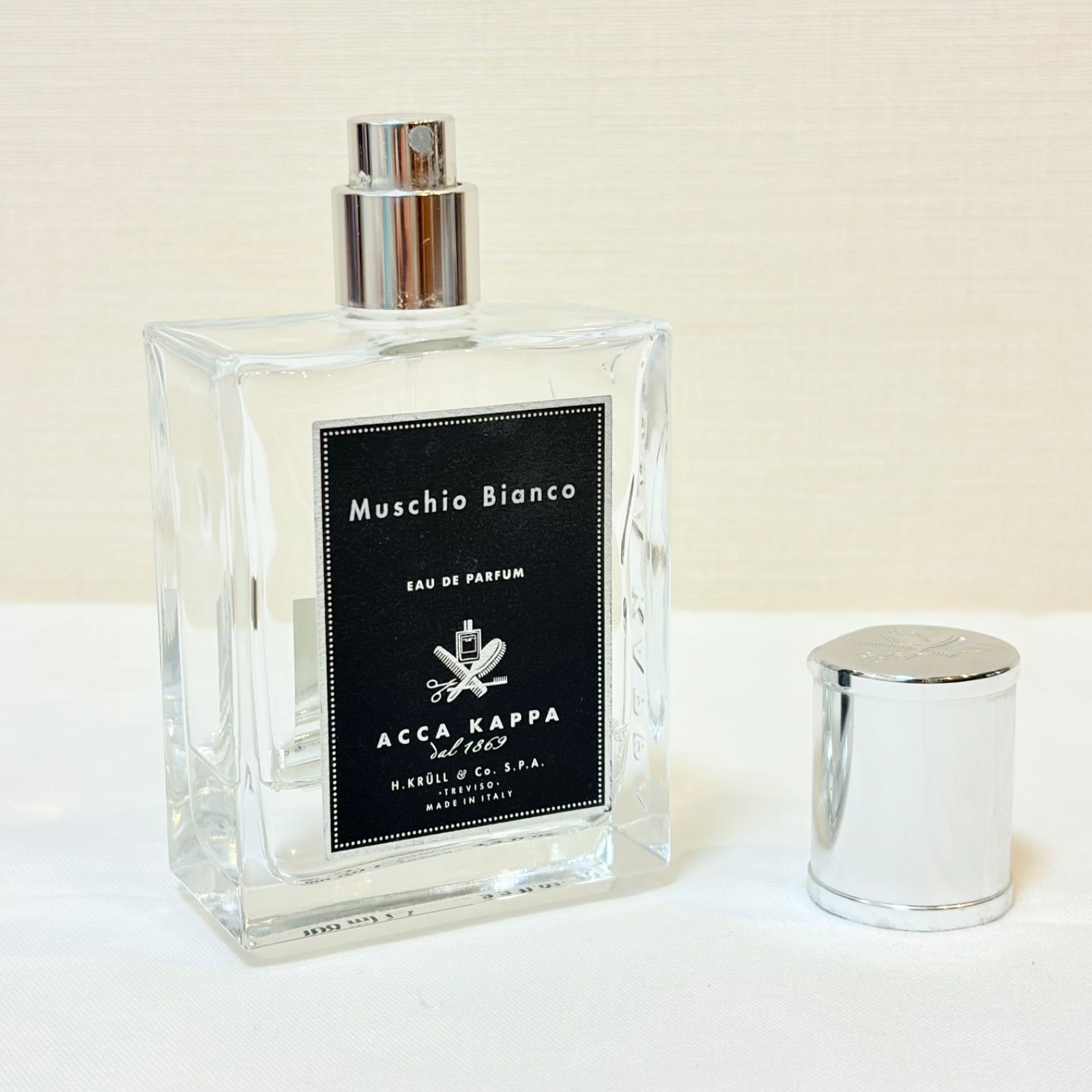 ACCA KAPPA Muschio Bianco eau de parfum アッカカッパ ホワイトモス