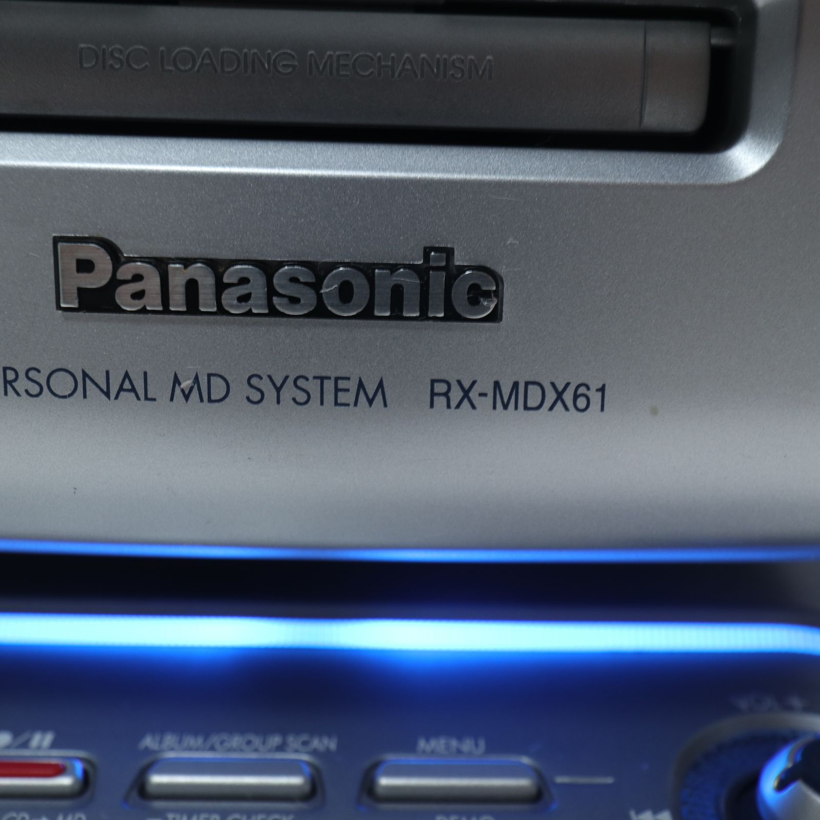 通電・動作確認済/現状渡し】Panasonic/パナソニック パーソナルMD