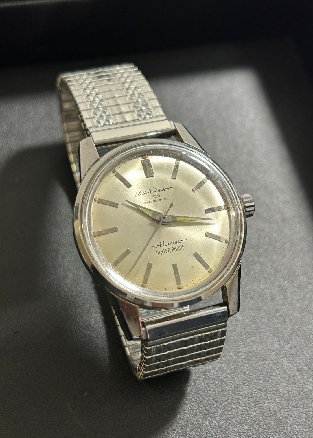 SEIKO】稼働品 セイコー チャンピオン 850 アルピニスト 手巻き 時計